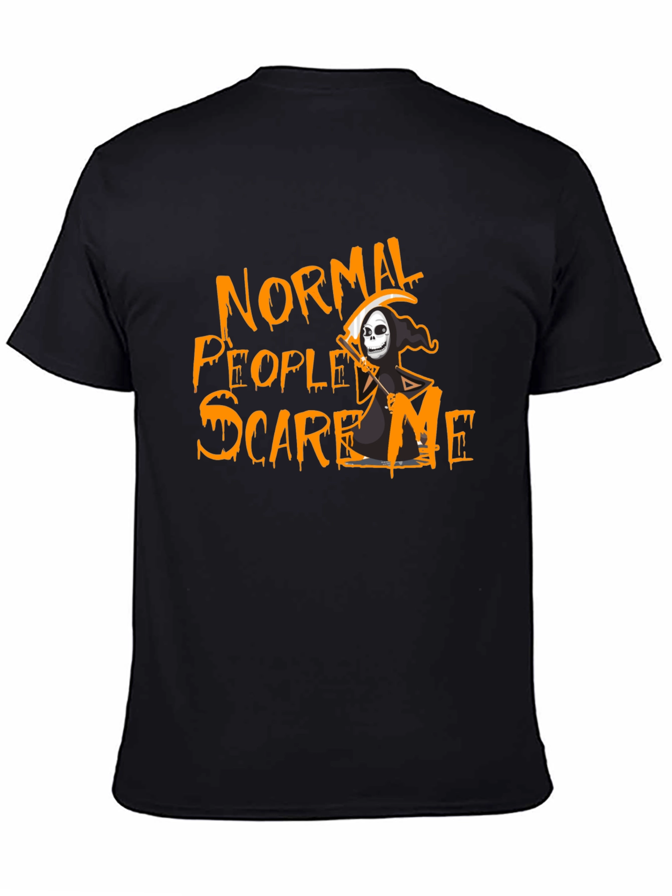 Normal People Scare Me Grim Reaper T-Shirt