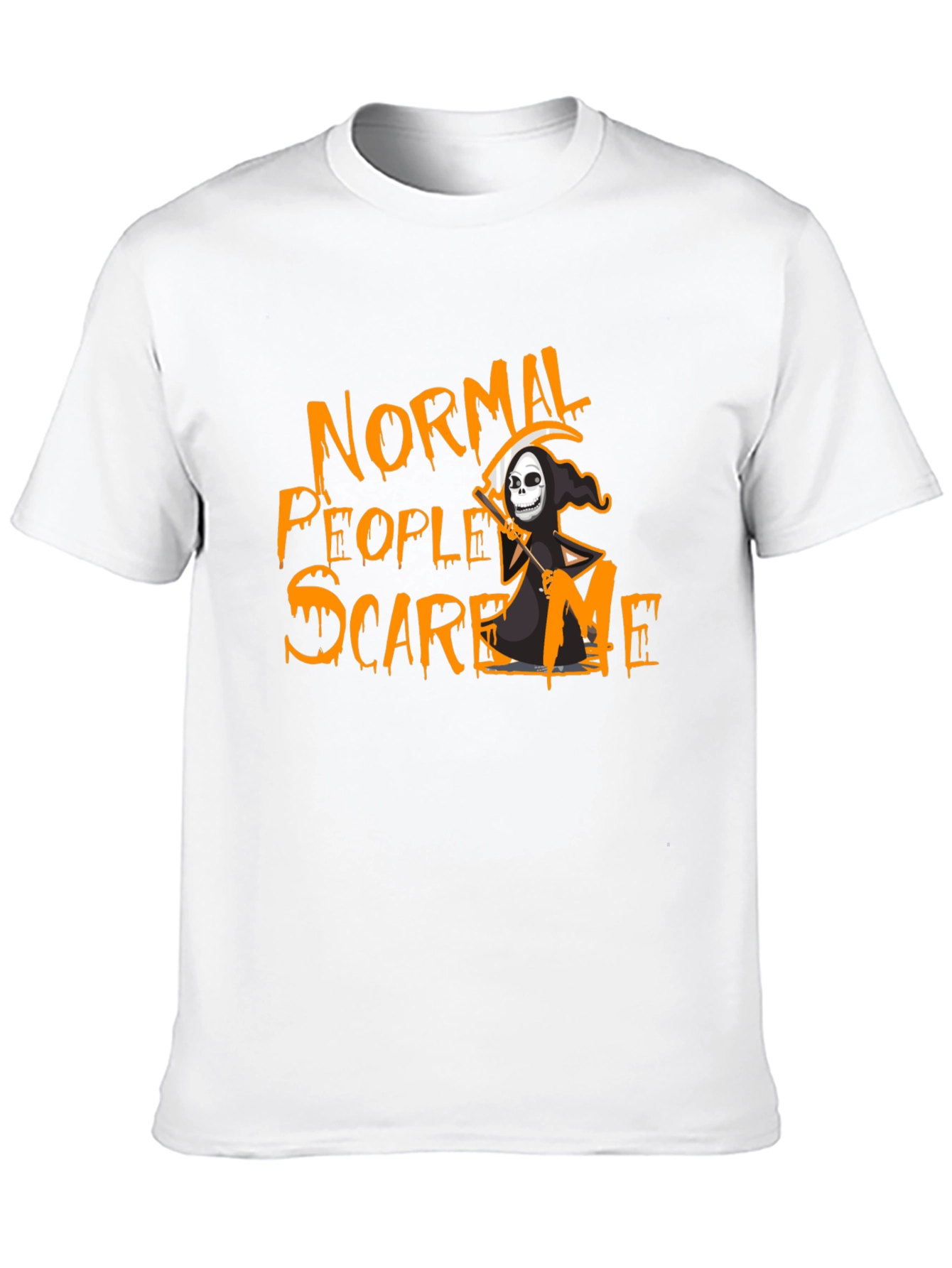 Normal People Scare Me Grim Reaper T-Shirt