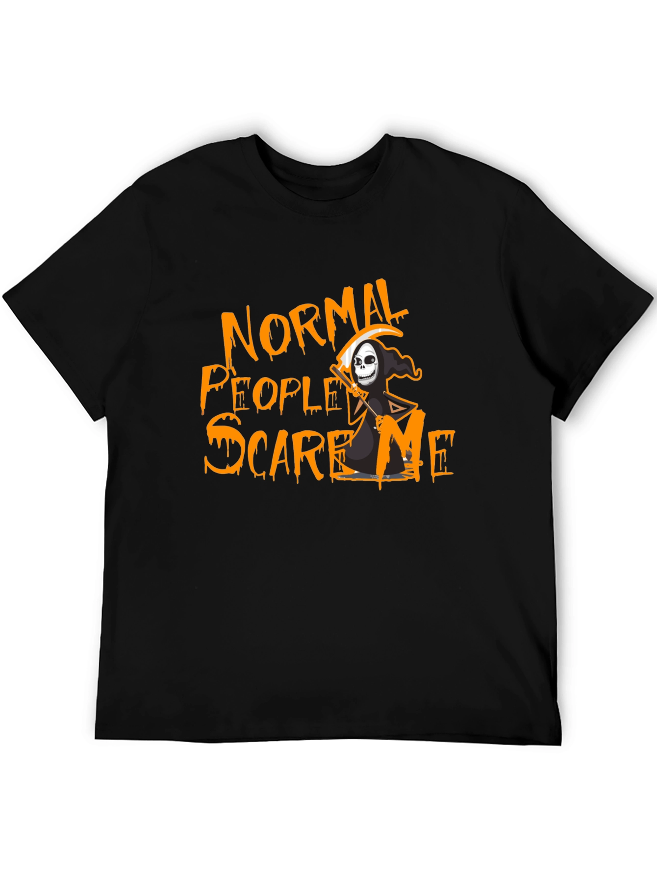 Normal People Scare Me Grim Reaper T-Shirt