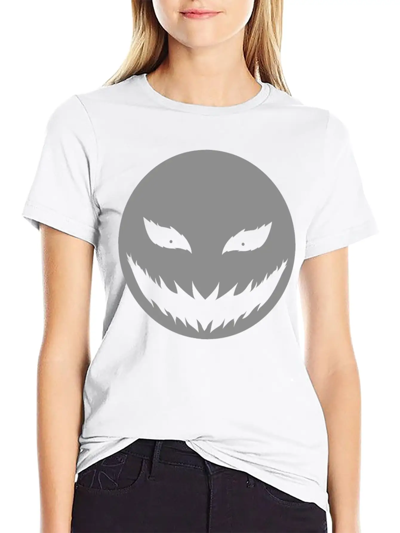 HALLOMOON NIGHT Basic Graphic T-Shirt – Daily Comfort In Soft Cotton