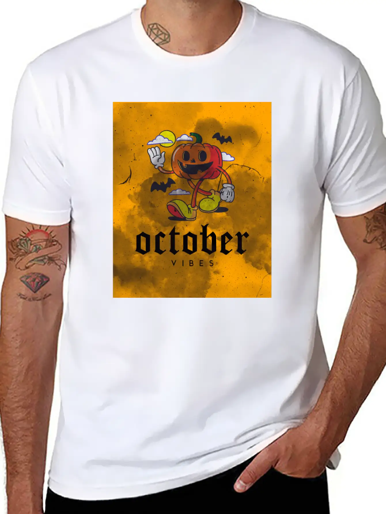 Halloween_1 Essential Unisex Summer Tee – Soft Cotton Casual Fit