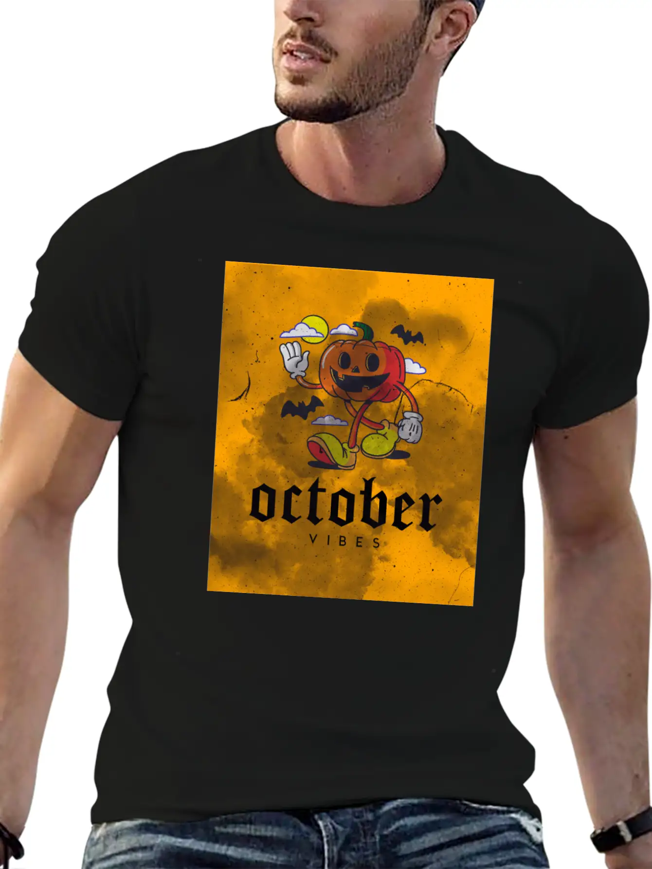 Halloween_1 Essential Unisex Summer Tee – Soft Cotton Casual Fit