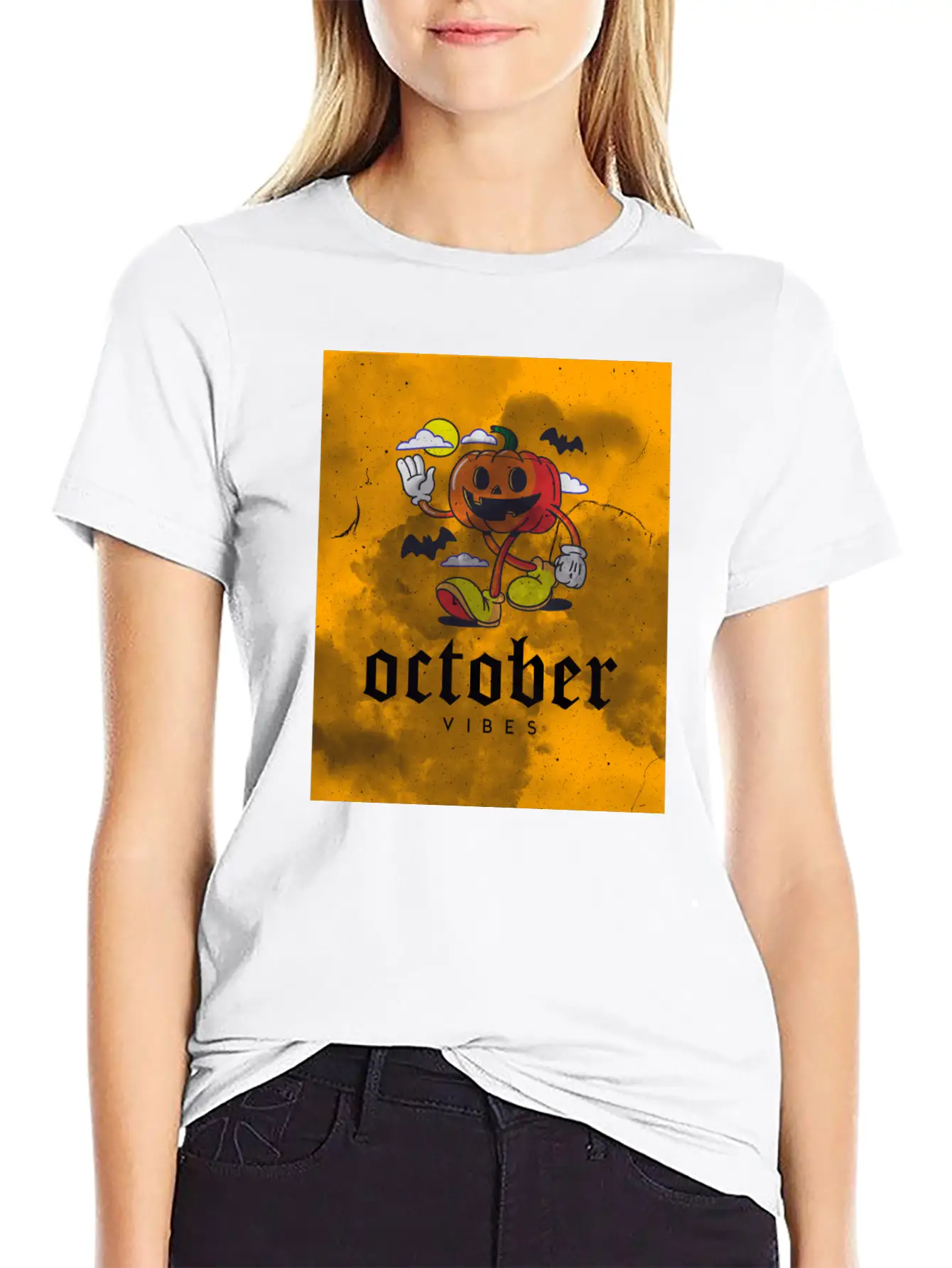 Halloween_1 Essential Unisex Summer Tee – Soft Cotton Casual Fit