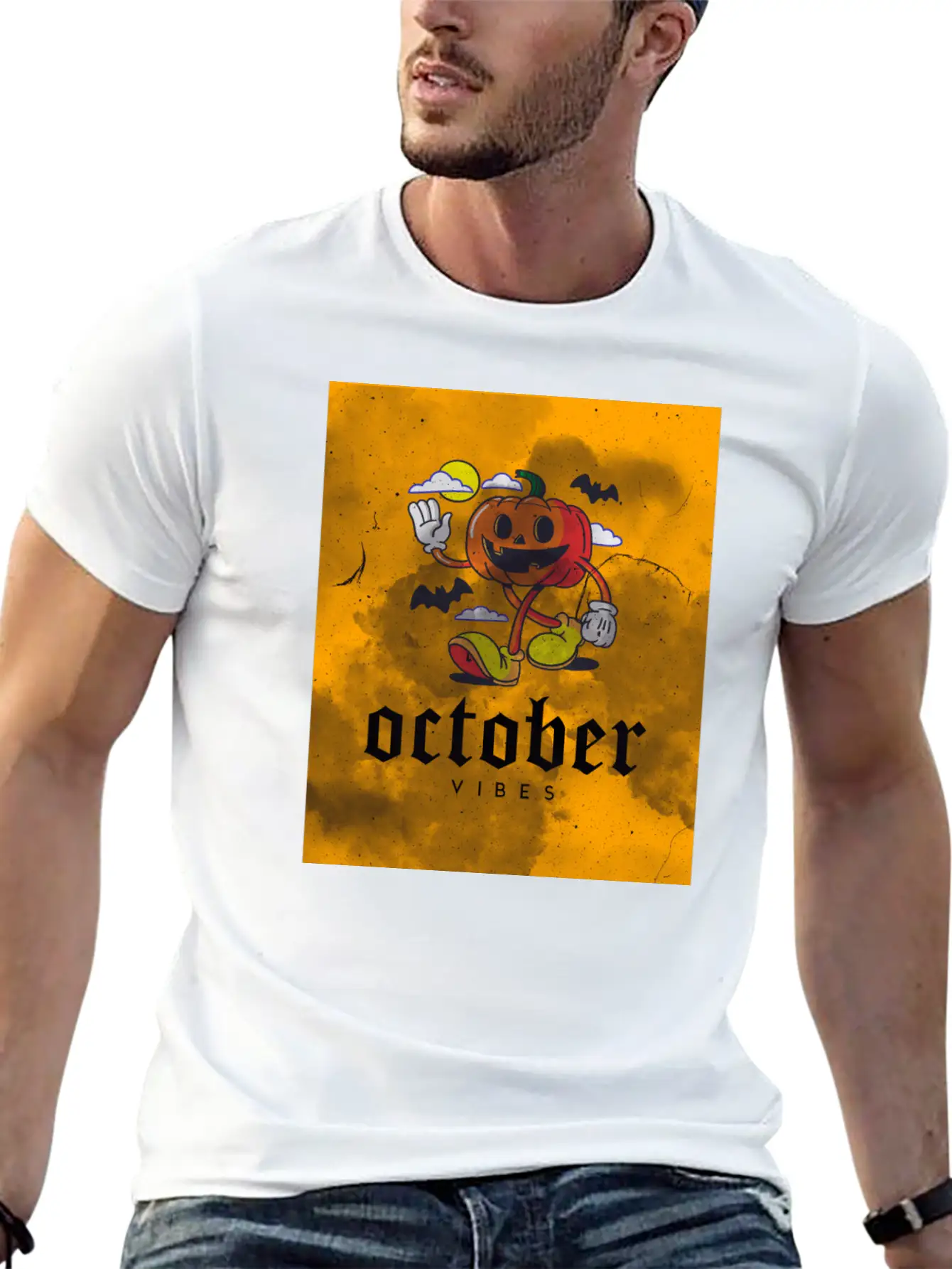 Halloween_1 Essential Unisex Summer Tee – Soft Cotton Casual Fit