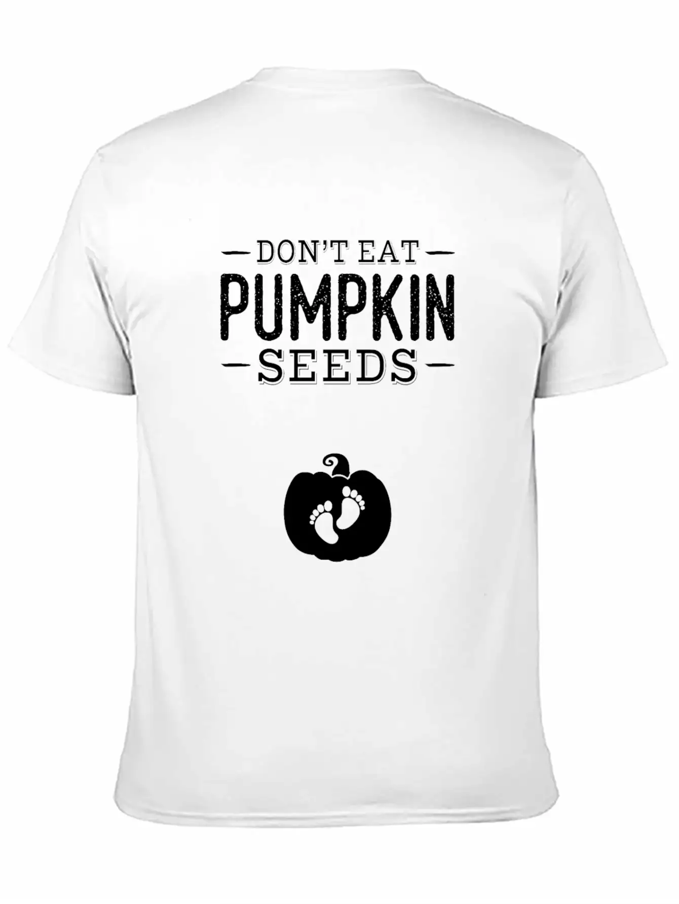 Halloween Don't Eat Pumpkin Seeds Basic Graphic T-Shirt – Daily Comfort In Soft Cotton