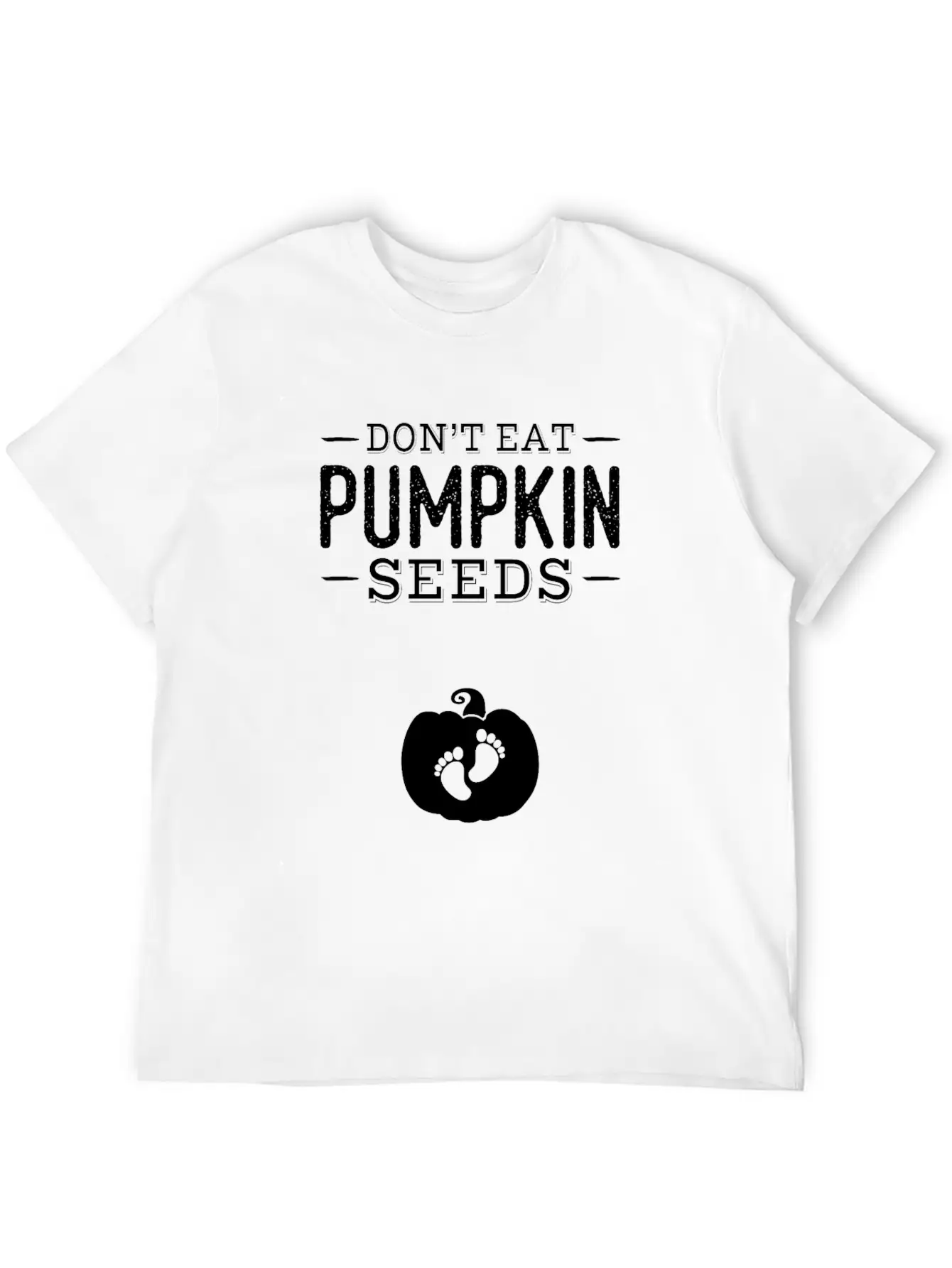 Halloween Don't Eat Pumpkin Seeds Basic Graphic T-Shirt – Daily Comfort In Soft Cotton