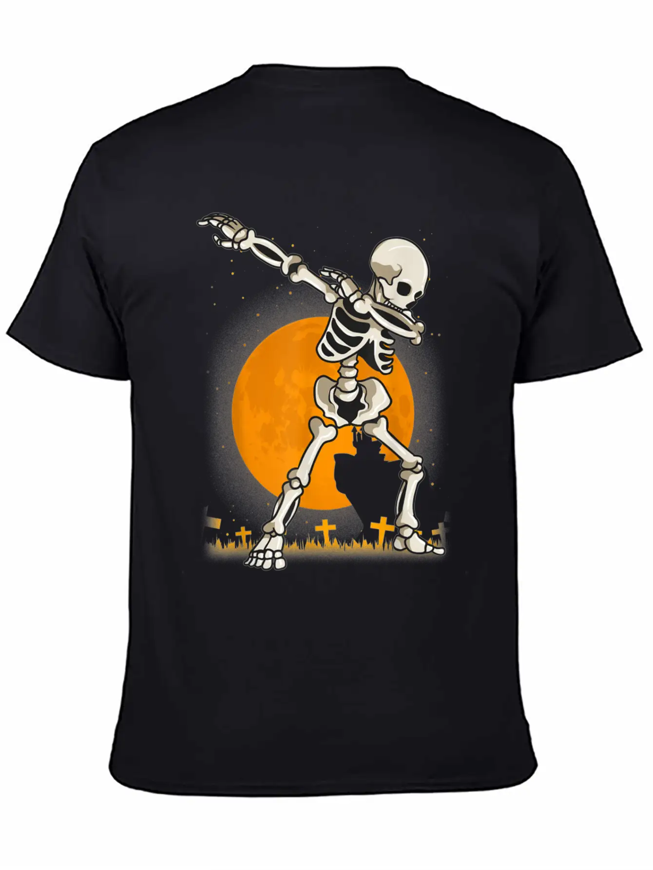 Halloween For Boys Kids Girl Dabbing Skeleton Comfortable Minimalist Graphic Tee – Summer Style Essential