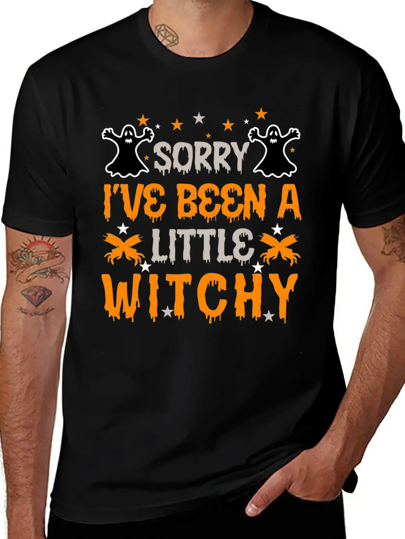 Halloween Tshirt Design Unisex Short Sleeve Soft Cotton T-Shirt – Casual Everyday Wear