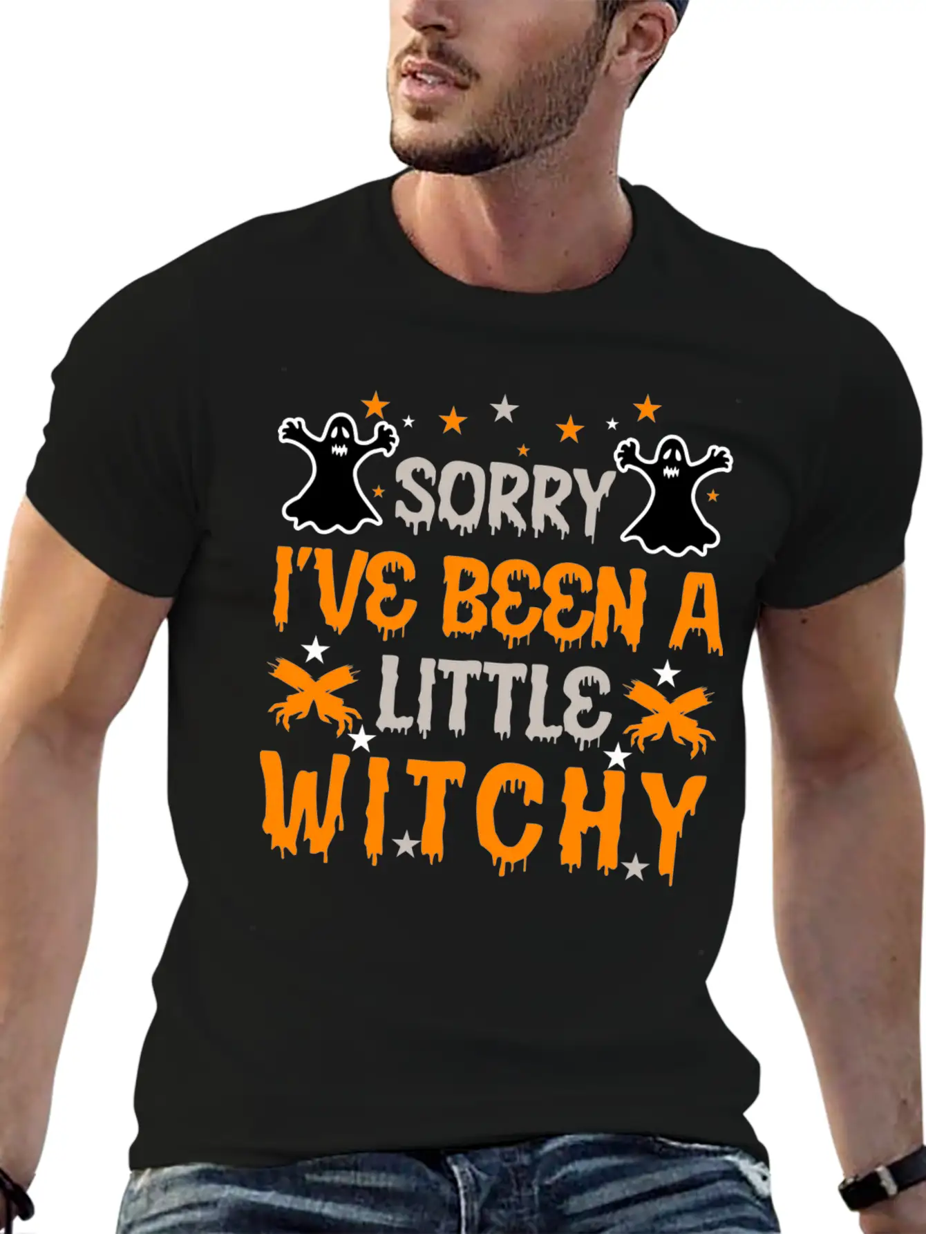 Halloween Tshirt Design Unisex Short Sleeve Soft Cotton T-Shirt – Casual Everyday Wear
