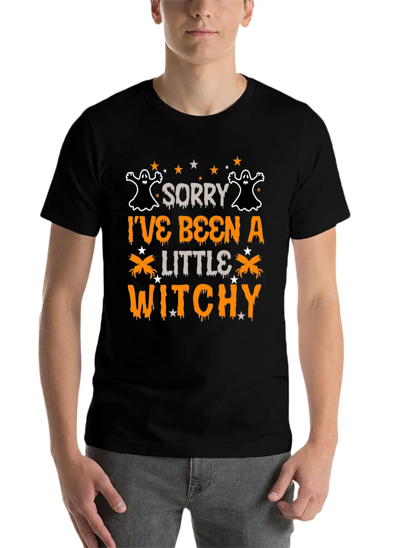 Halloween Tshirt Design Unisex Short Sleeve Soft Cotton T-Shirt – Casual Everyday Wear