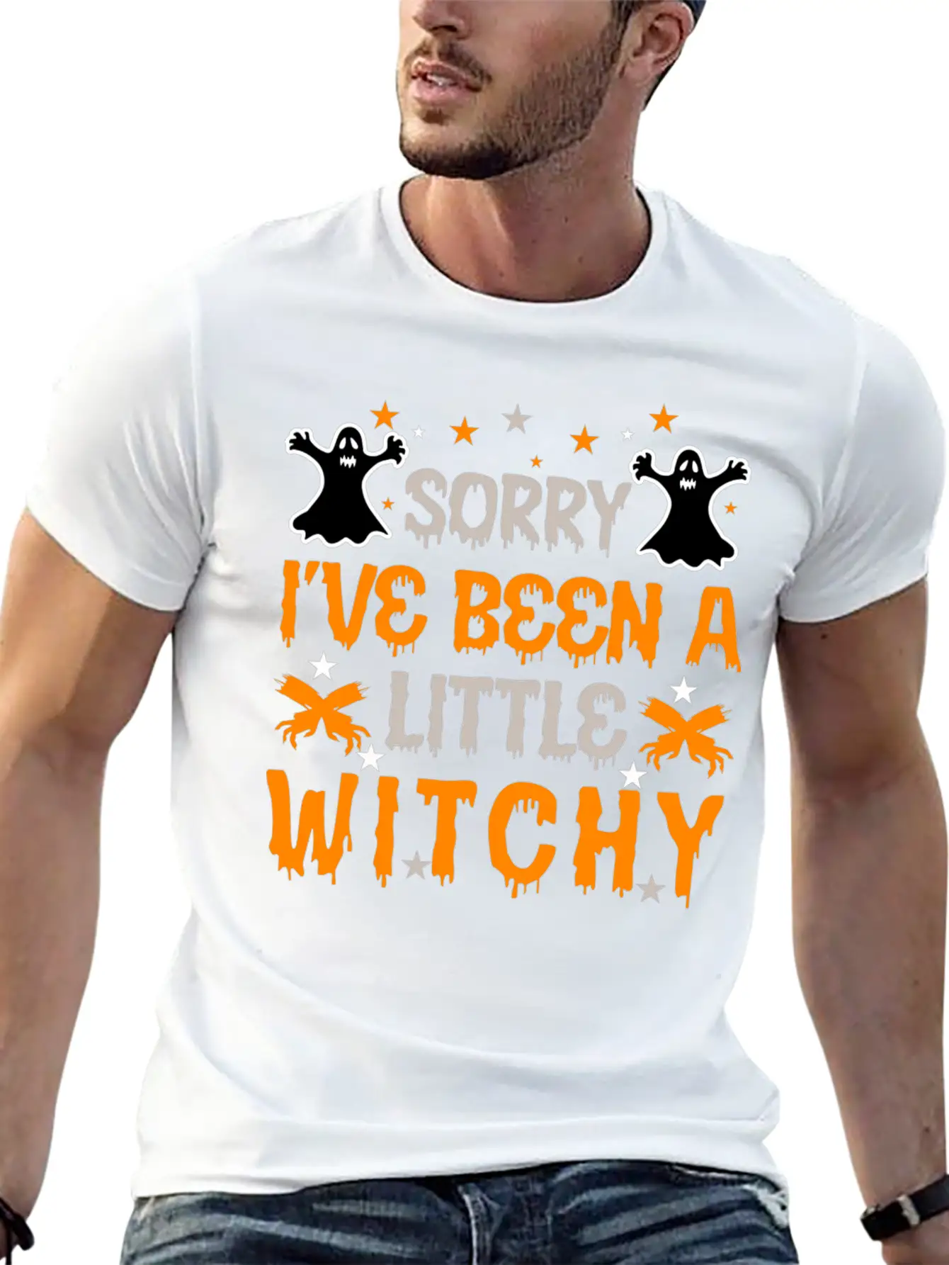 Halloween Tshirt Design Unisex Short Sleeve Soft Cotton T-Shirt – Casual Everyday Wear