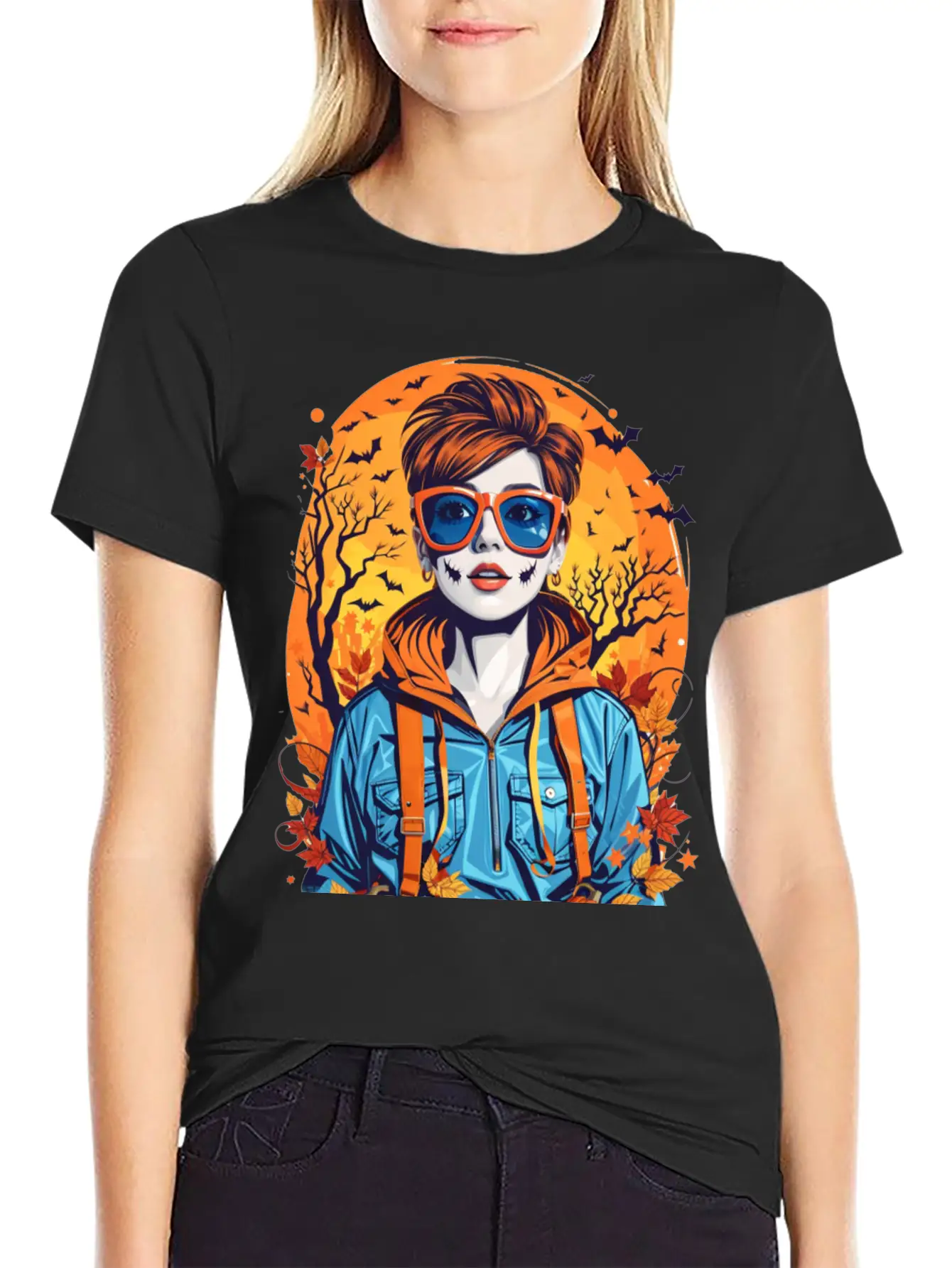 Hallowen Music Essential Unisex Summer Tee – Soft Cotton Casual Fit