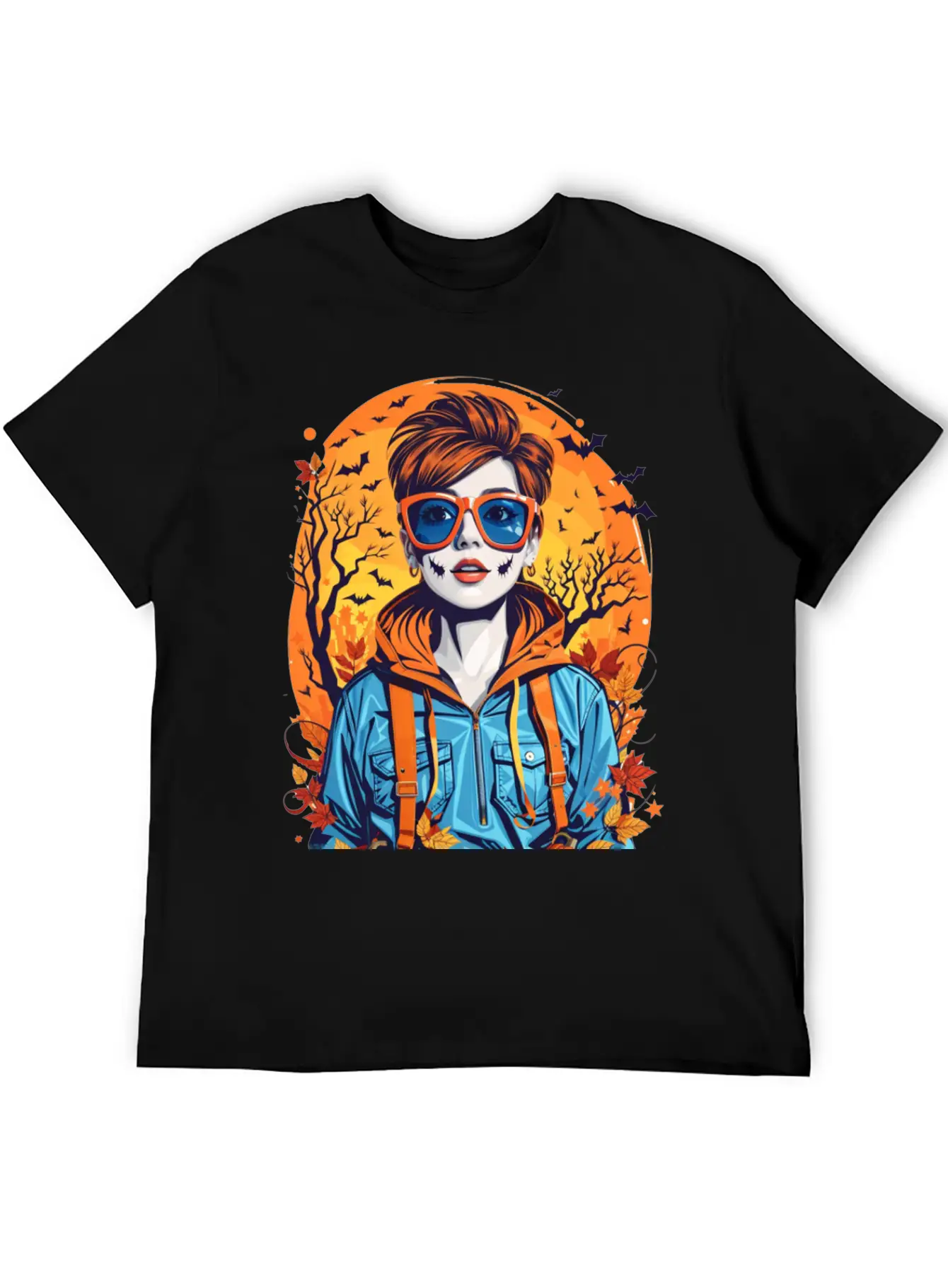 Hallowen Music Essential Unisex Summer Tee – Soft Cotton Casual Fit