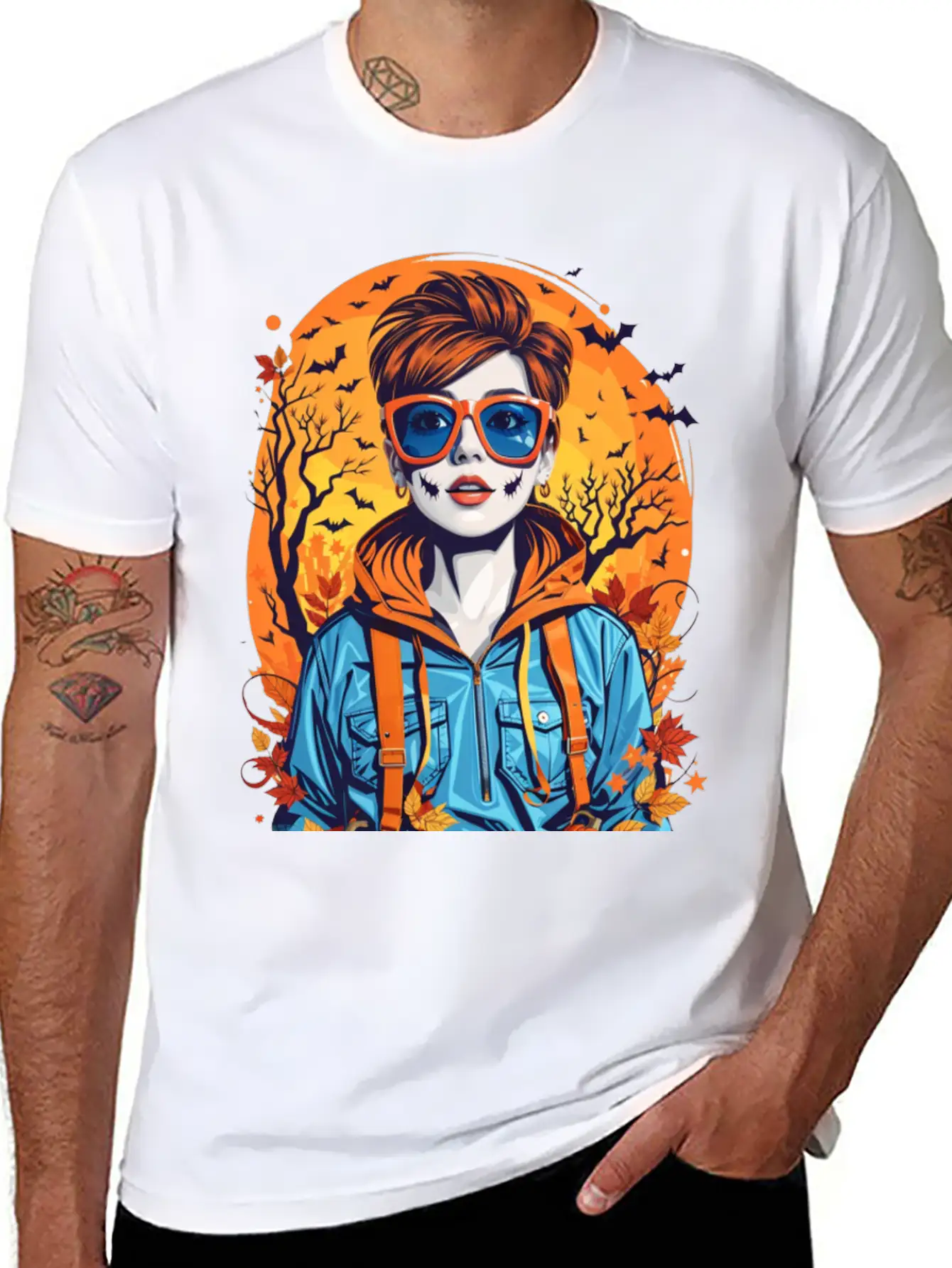 Hallowen Music Essential Unisex Summer Tee – Soft Cotton Casual Fit