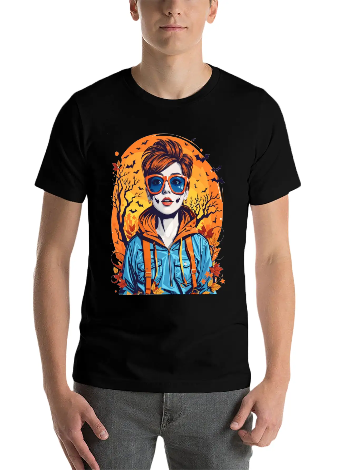 Hallowen Music Essential Unisex Summer Tee – Soft Cotton Casual Fit
