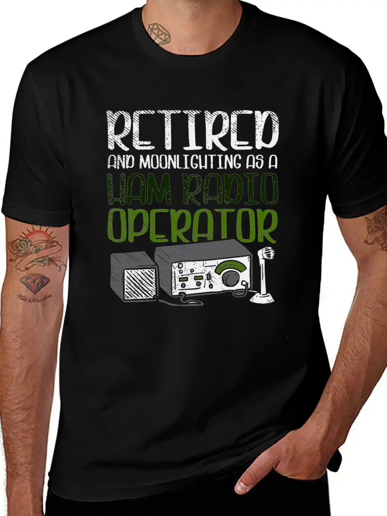Ham Radio Operator CB Ham Amateur Radio Comfortable Minimalist Graphic Tee – Summer Style Essential