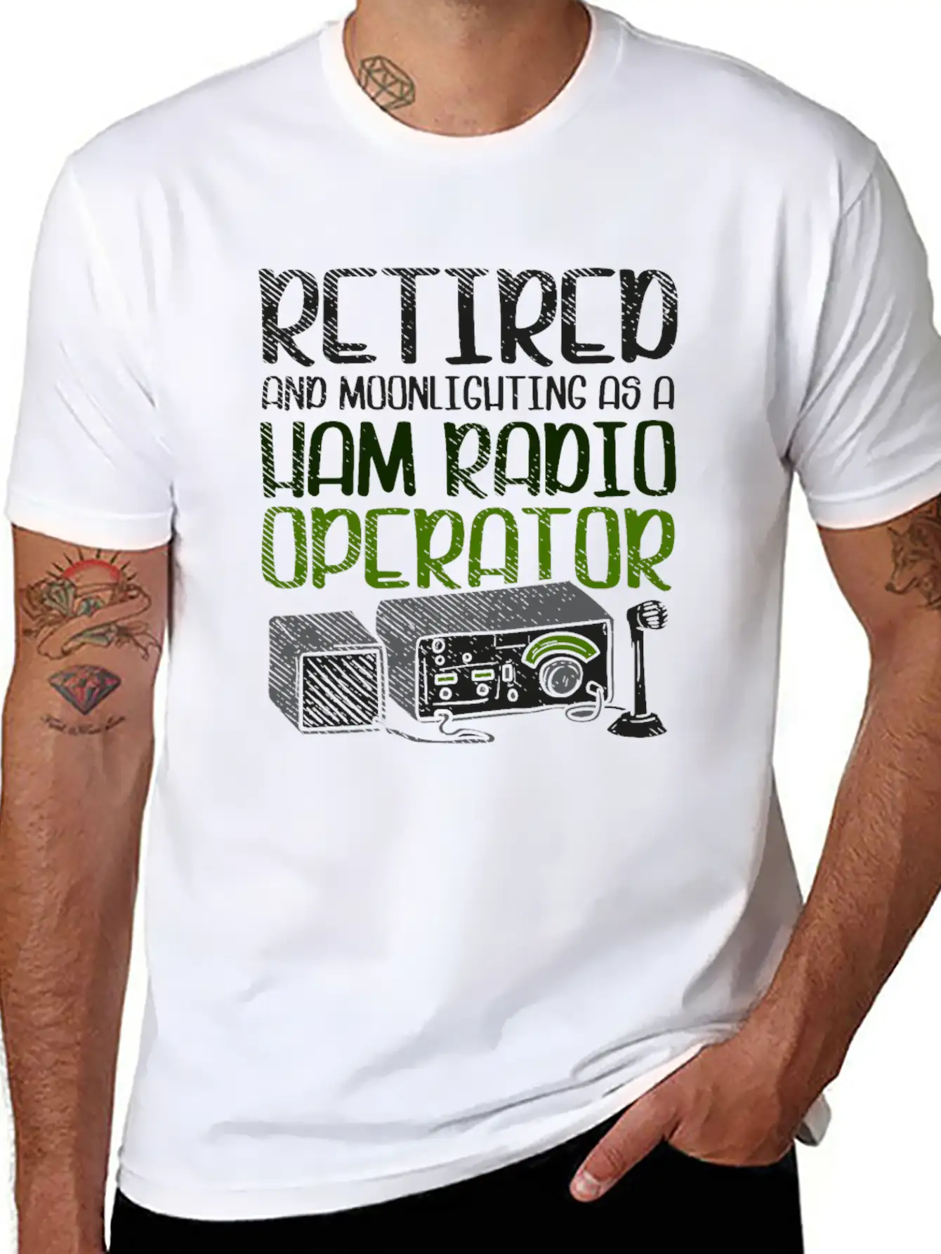 Ham Radio Operator CB Ham Amateur Radio Comfortable Minimalist Graphic Tee – Summer Style Essential