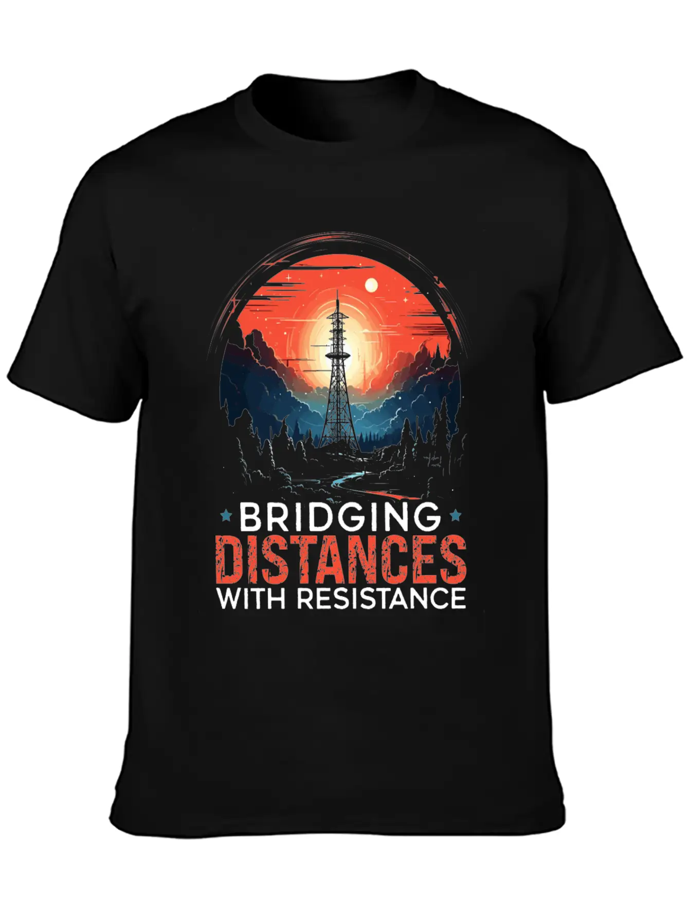 Ham Radio Operator Morse Code Radioactivity Stylish Everyday T-Shirt – Unisex Basic Cotton Tee