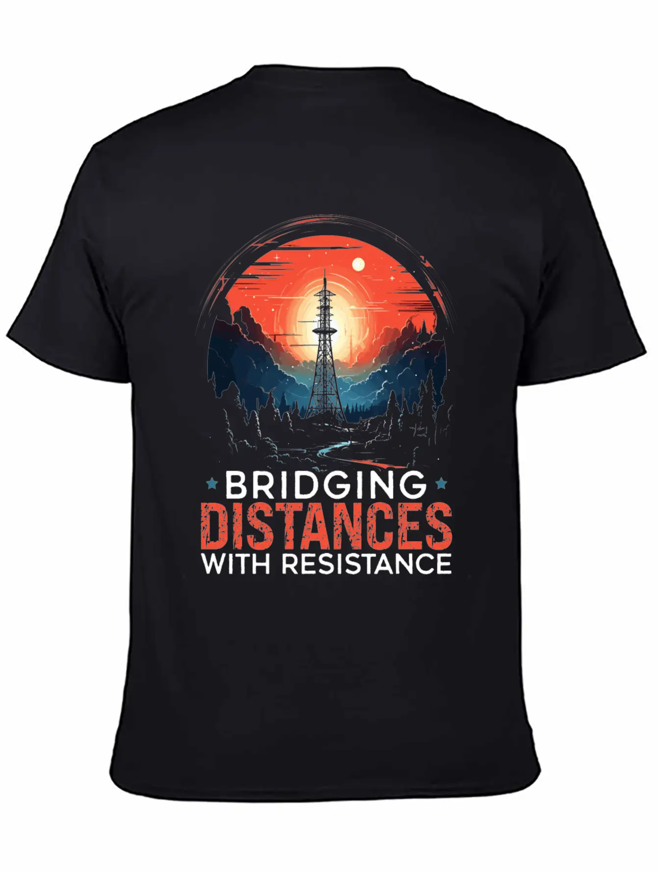 Ham Radio Operator Morse Code Radioactivity Stylish Everyday T-Shirt – Unisex Basic Cotton Tee