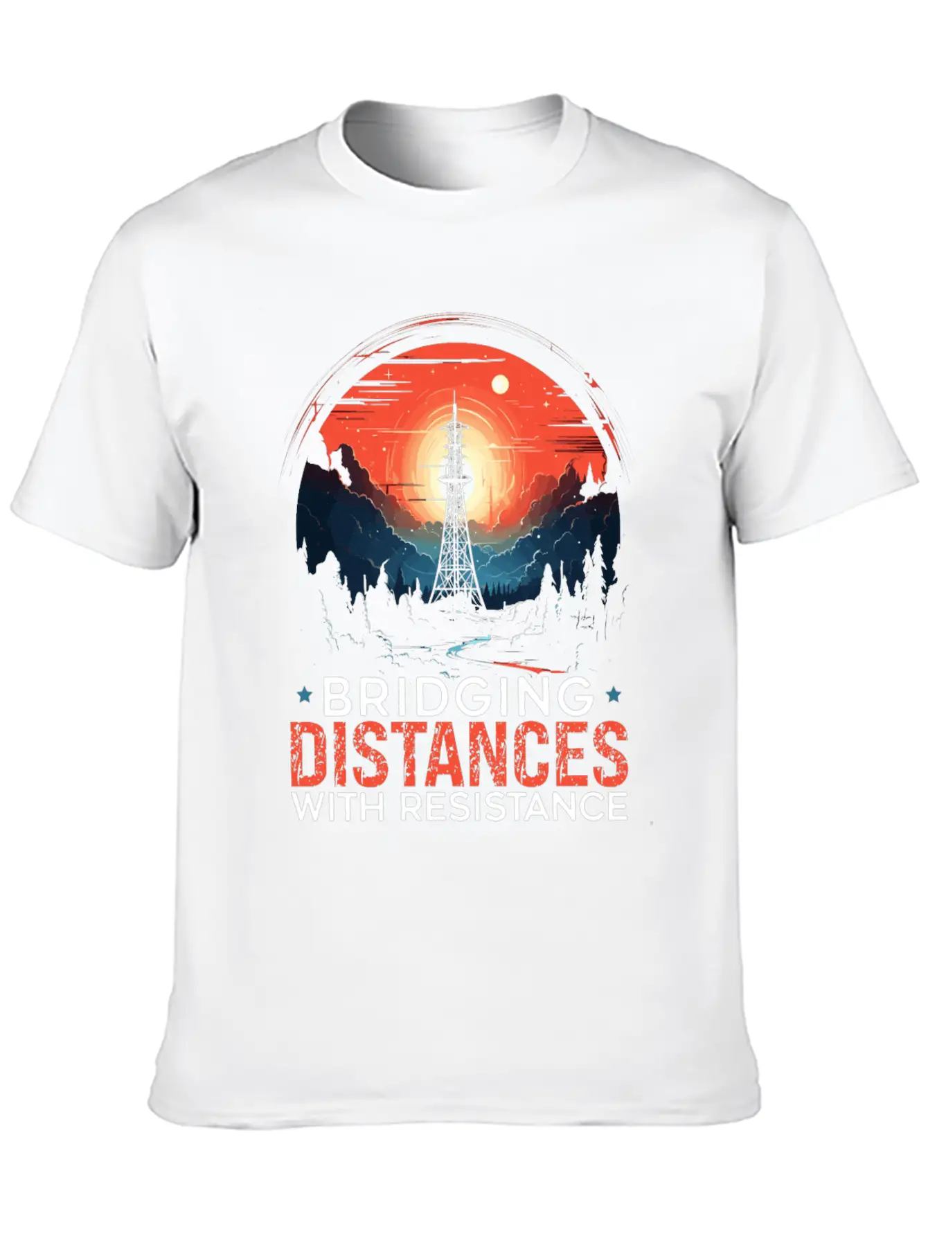 Ham Radio Operator Morse Code Radioactivity Stylish Everyday T-Shirt – Unisex Basic Cotton Tee