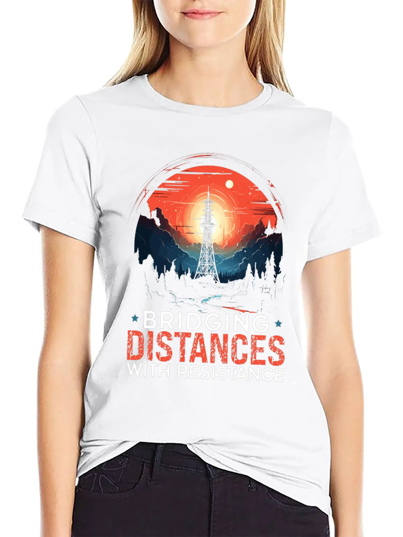 Ham Radio Operator Morse Code Radioactivity Stylish Everyday T-Shirt – Unisex Basic Cotton Tee