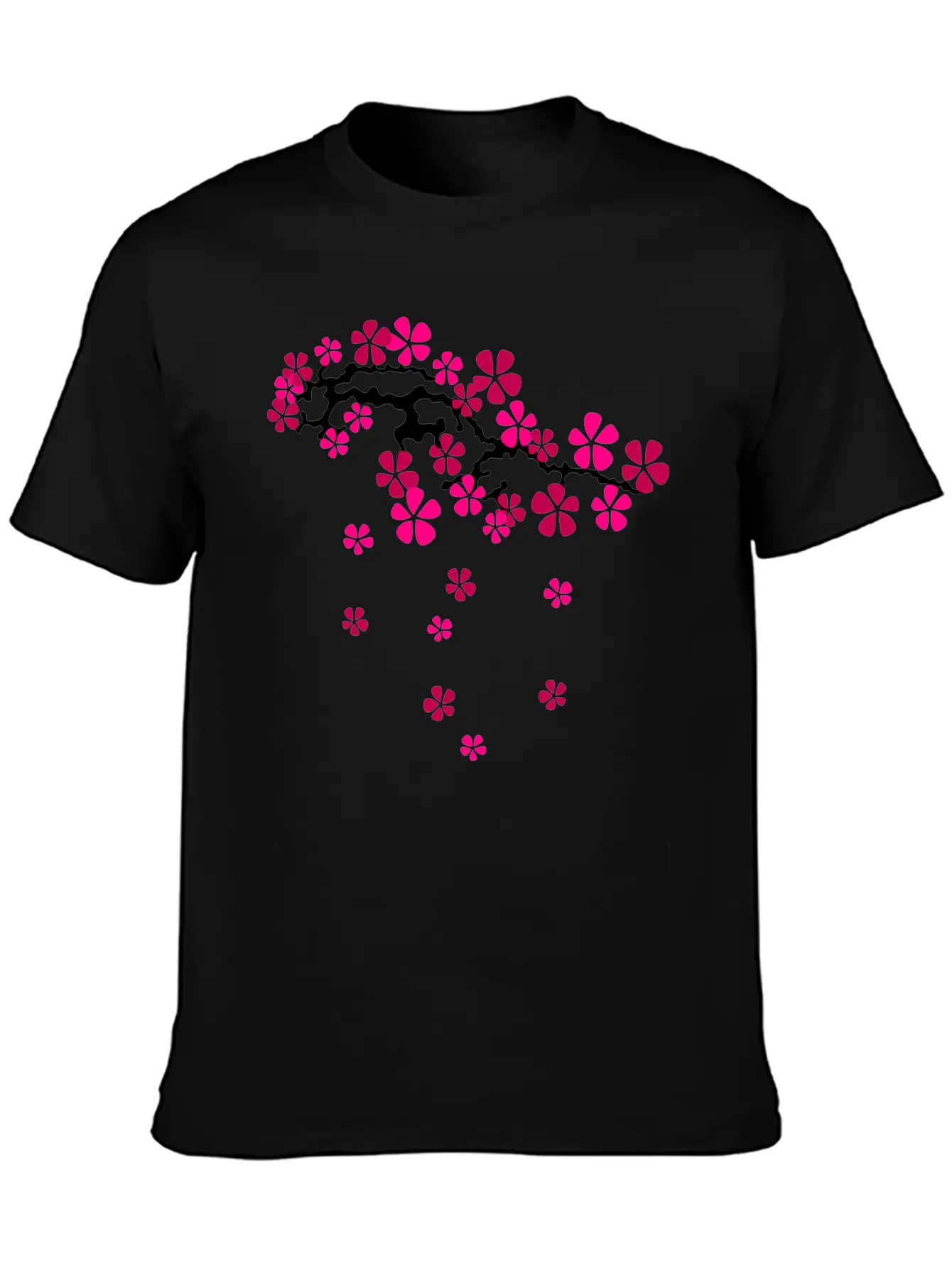 Hanami Sakur Left Stylish Everyday T-Shirt – Unisex Basic Cotton Tee