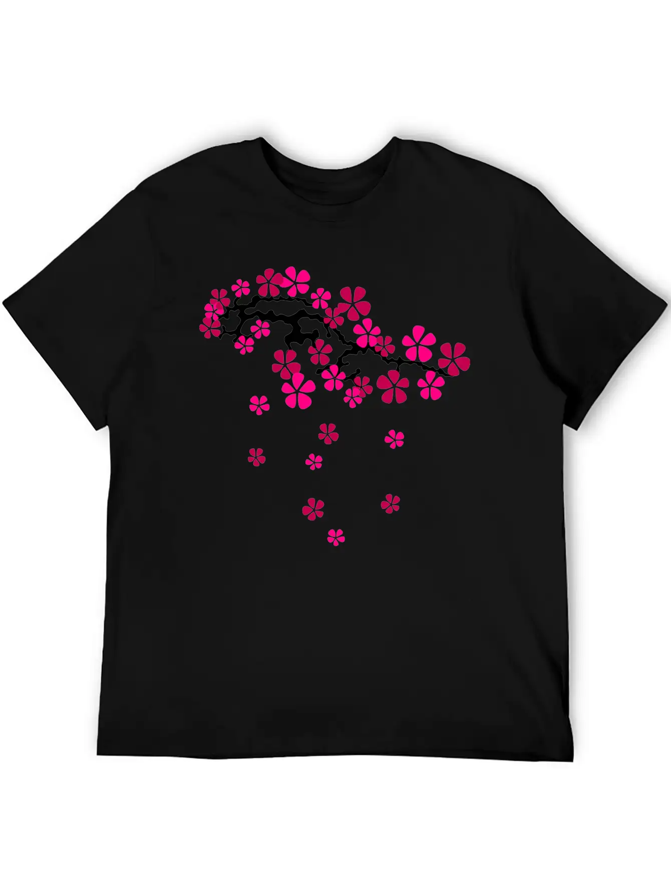 Hanami Sakur Left Stylish Everyday T-Shirt – Unisex Basic Cotton Tee