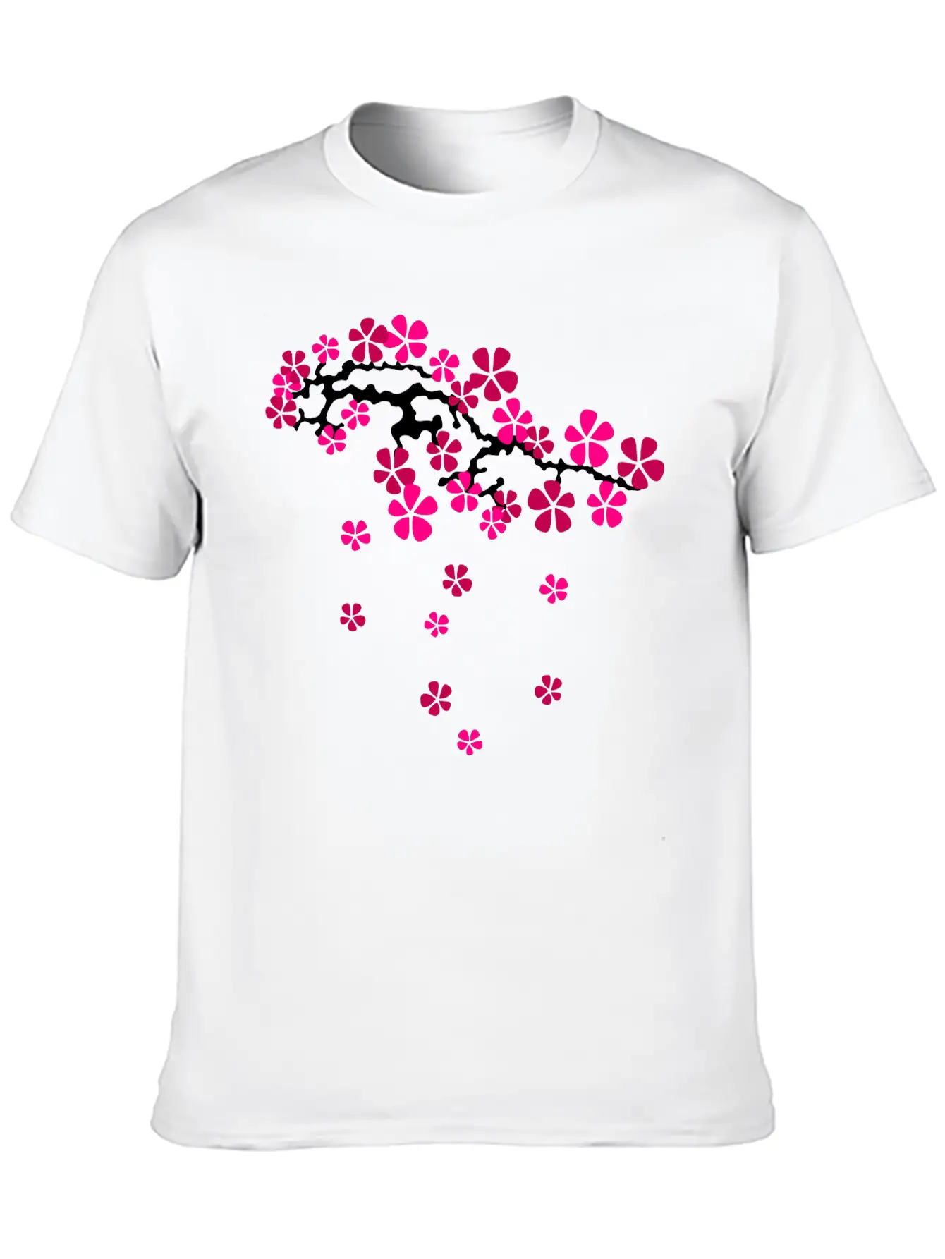 Hanami Sakur Left Stylish Everyday T-Shirt – Unisex Basic Cotton Tee