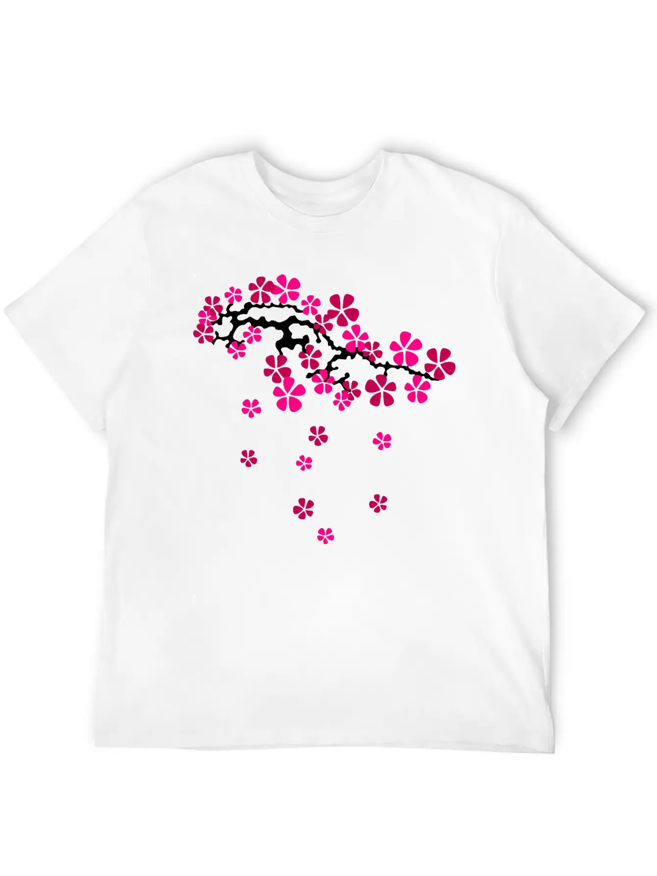 Hanami Sakur Left Stylish Everyday T-Shirt – Unisex Basic Cotton Tee