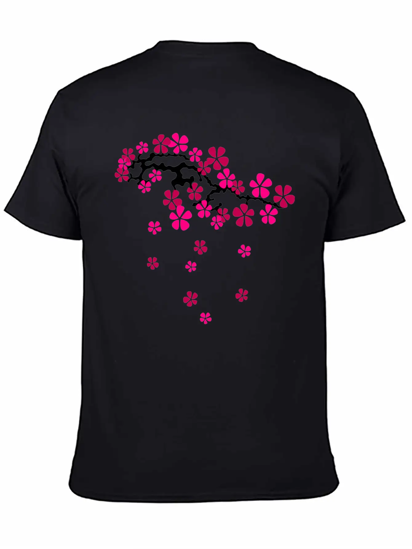 Hanami Sakur Left Stylish Everyday T-Shirt – Unisex Basic Cotton Tee