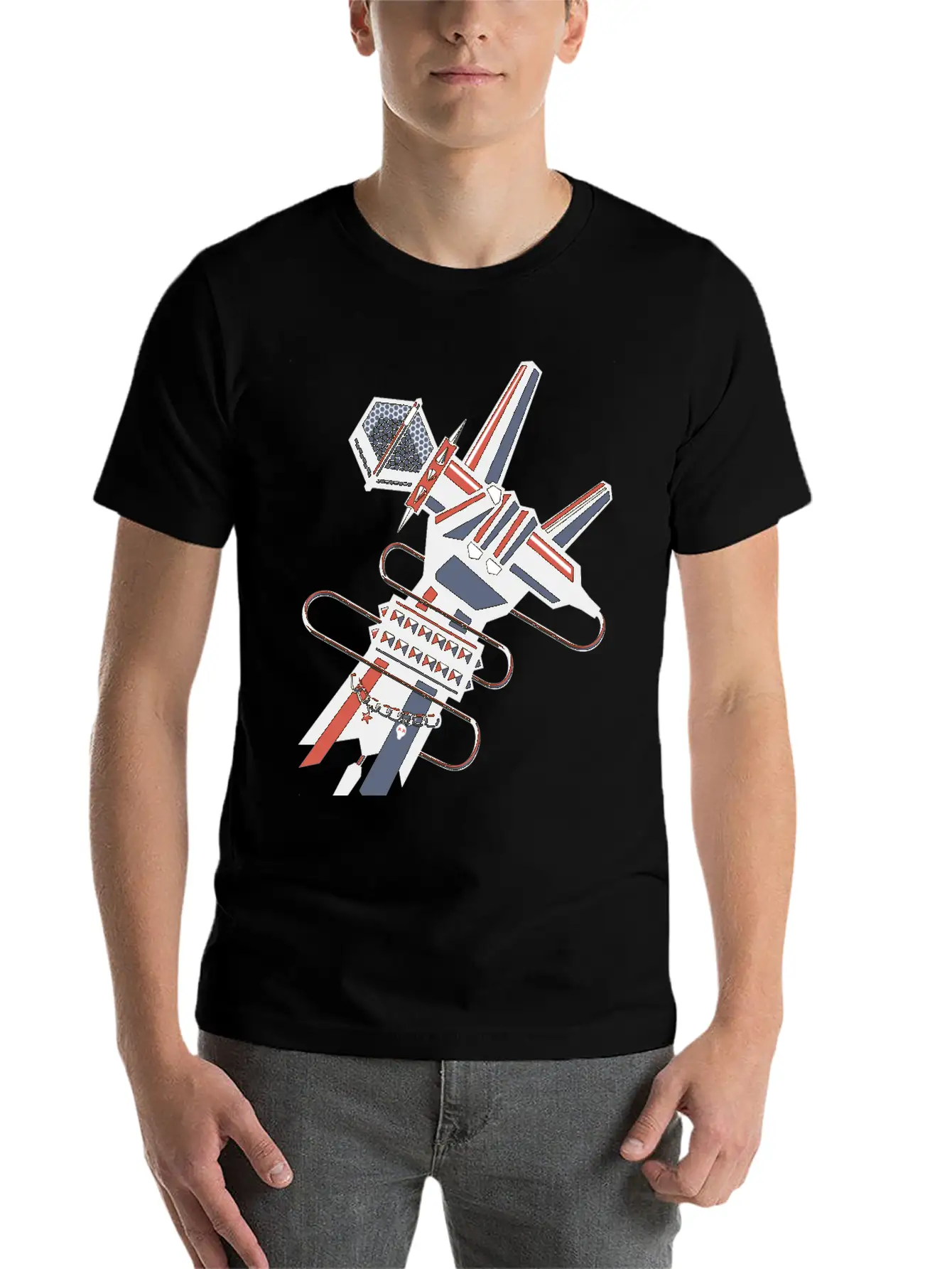 Hand Guitar Unisex Short Sleeve Soft Cotton T-Shirt – Casual Everyday Wear