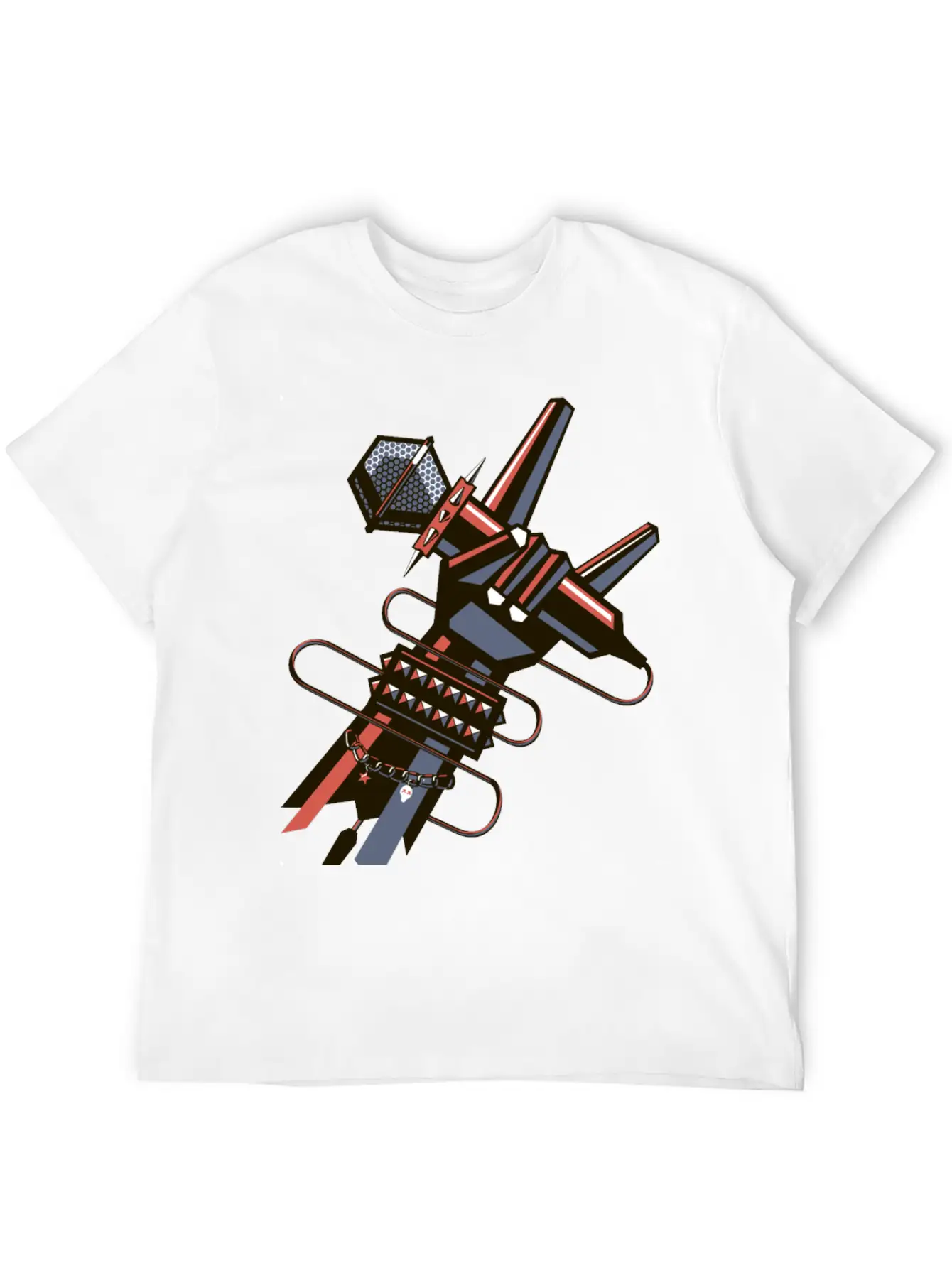 Hand Guitar Unisex Short Sleeve Soft Cotton T-Shirt – Casual Everyday Wear