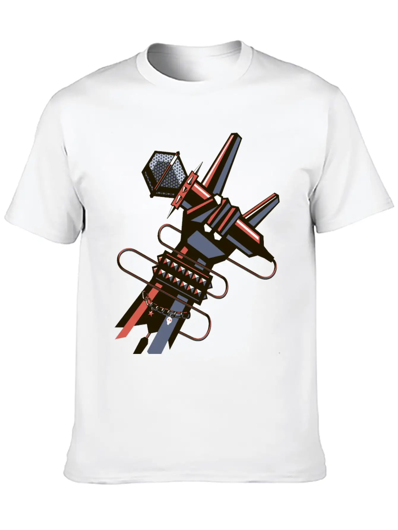 Hand Guitar Unisex Short Sleeve Soft Cotton T-Shirt – Casual Everyday Wear