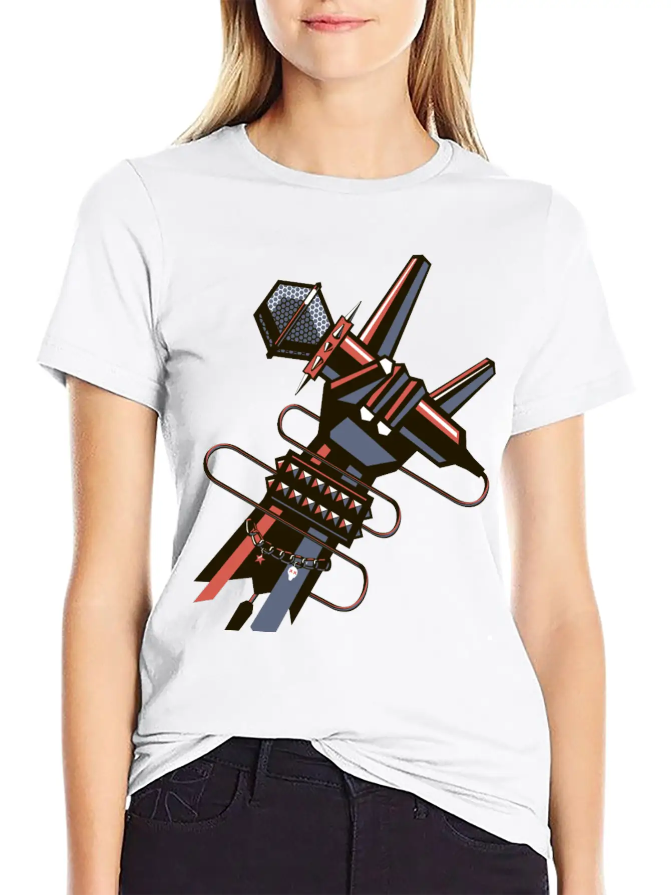 Hand Guitar Unisex Short Sleeve Soft Cotton T-Shirt – Casual Everyday Wear