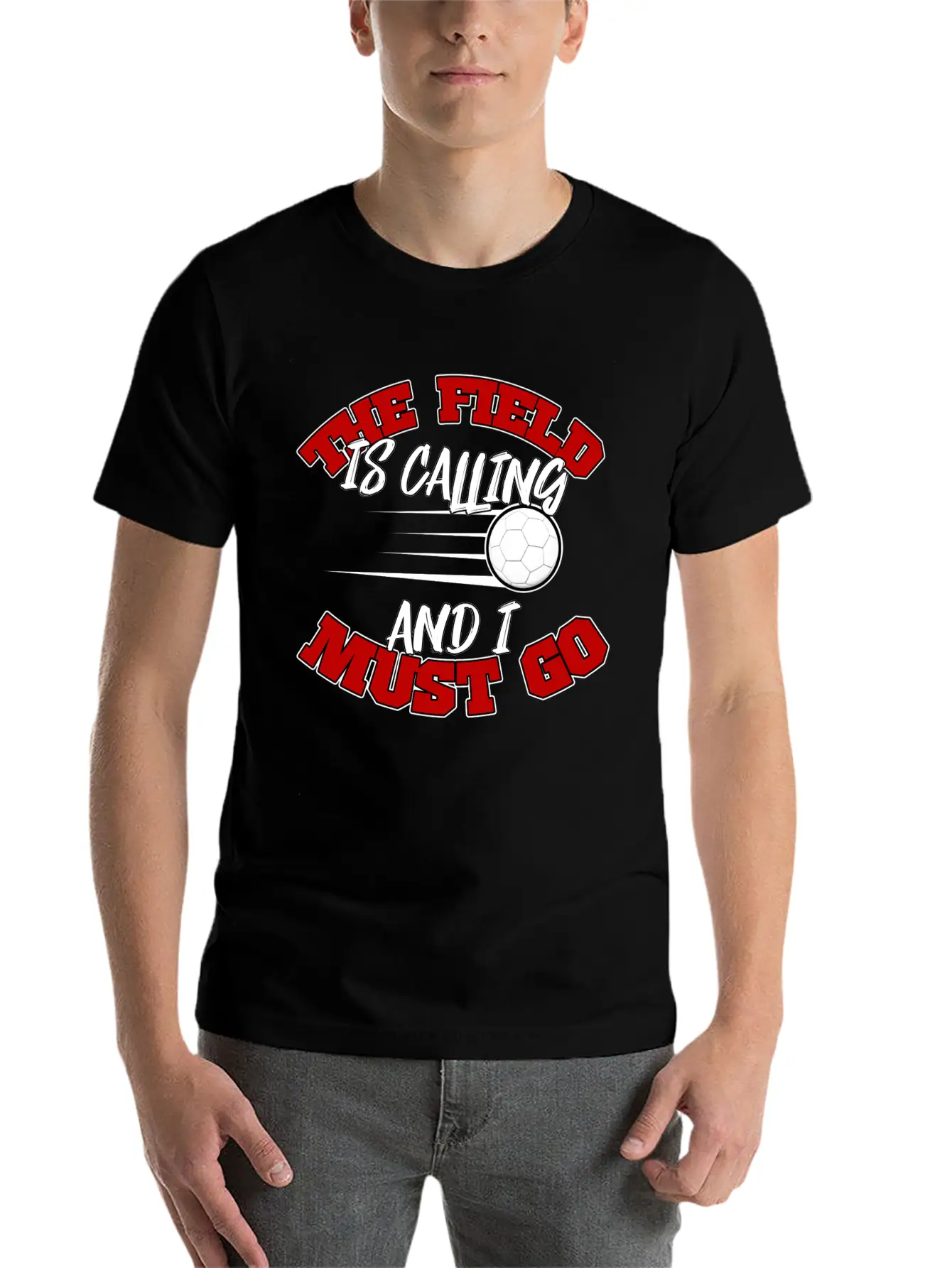 Handball Field Is Calling Unisex Short Sleeve Soft Cotton T-Shirt – Casual Everyday Wear