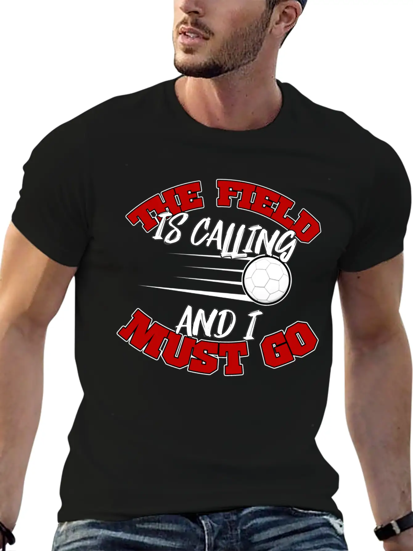Handball Field Is Calling Unisex Short Sleeve Soft Cotton T-Shirt – Casual Everyday Wear