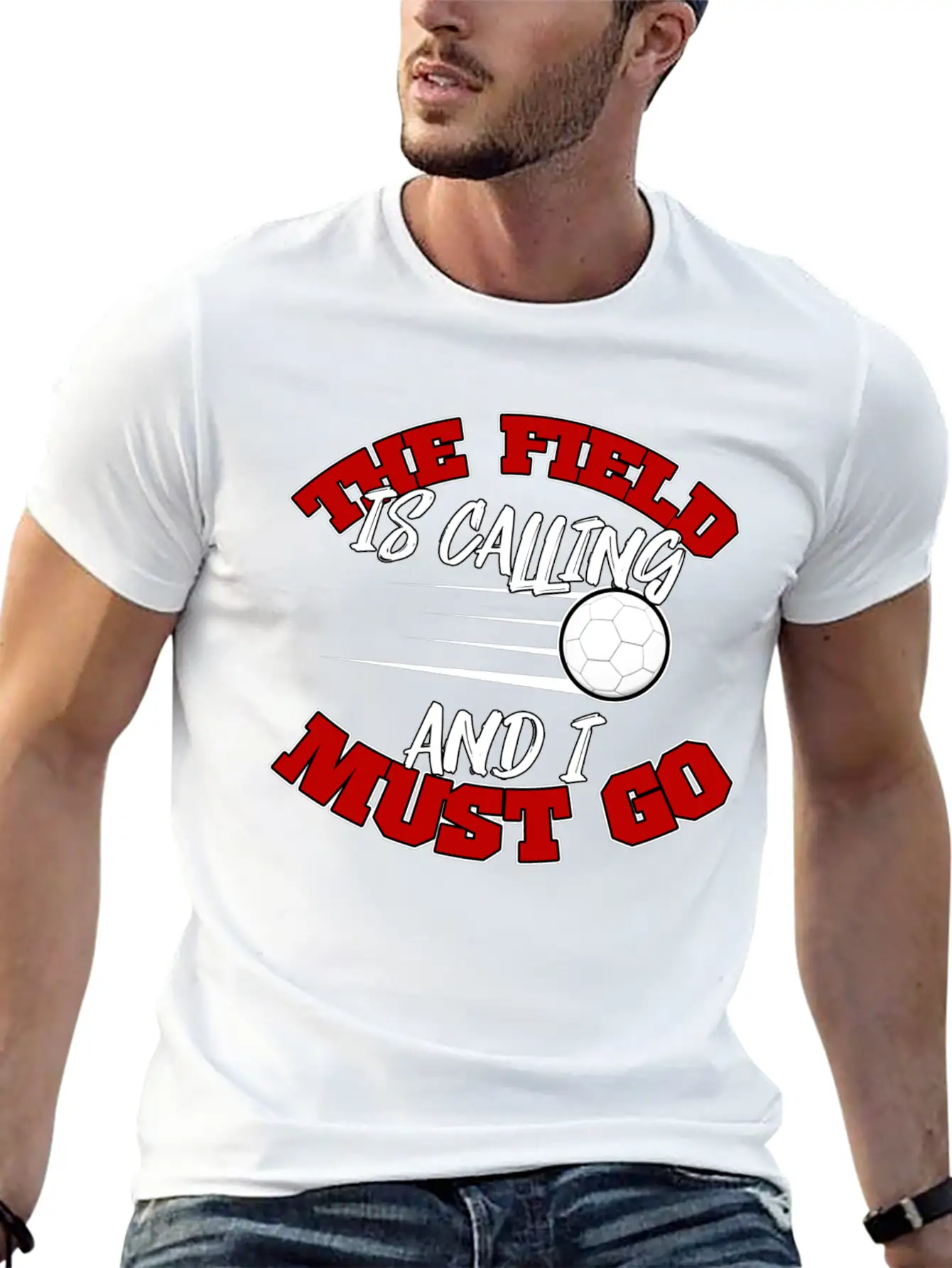 Handball Field Is Calling Unisex Short Sleeve Soft Cotton T-Shirt – Casual Everyday Wear