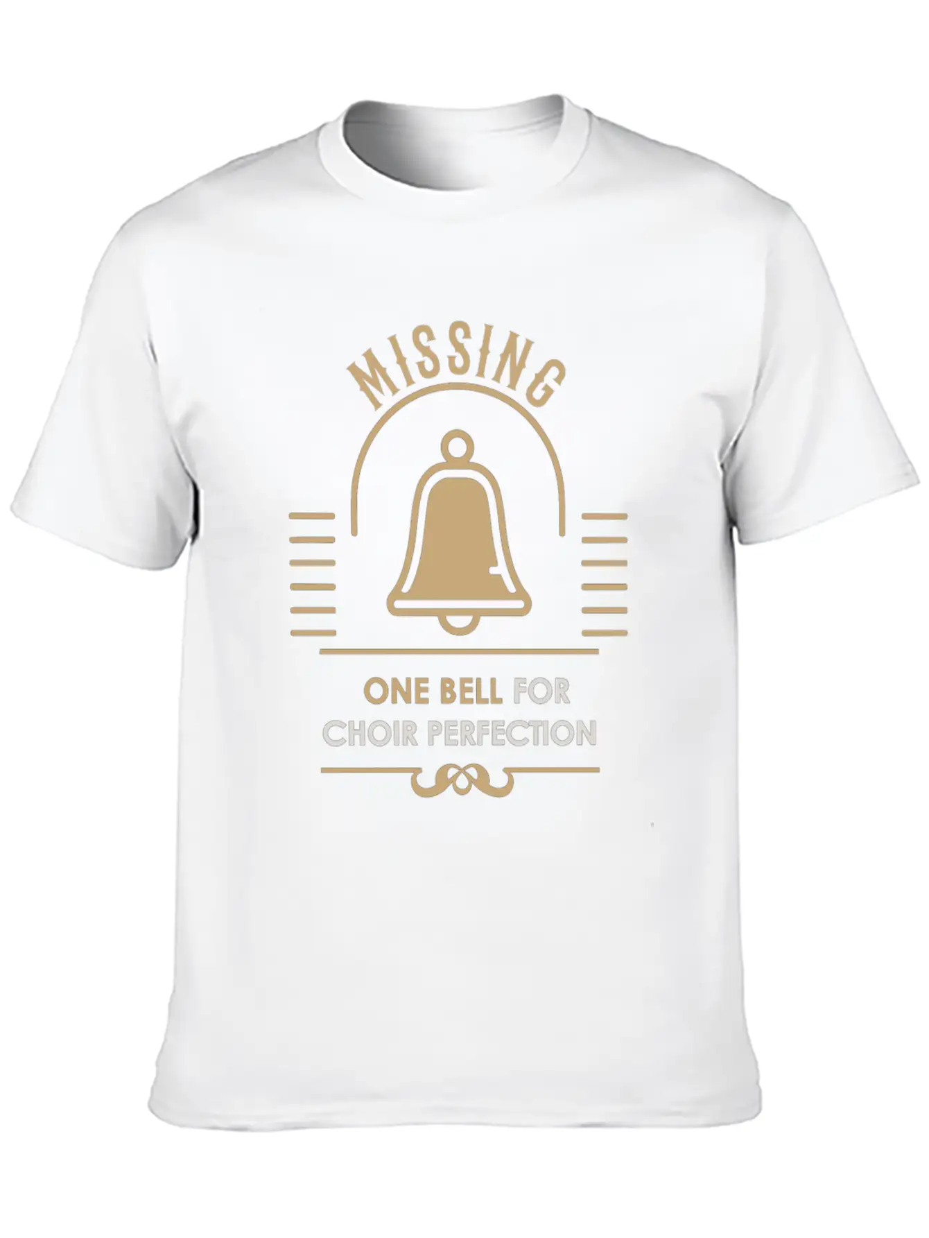 Handbell Choir Music Instrument Ringing Ensemble Comfortable Minimalist Graphic Tee – Summer Style Essential