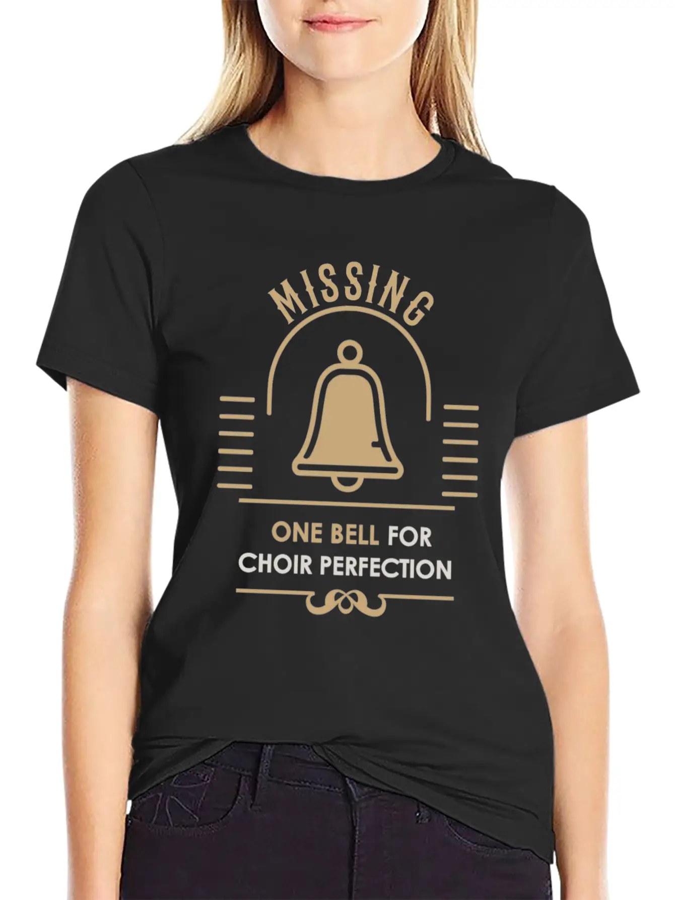 Handbell Choir Music Instrument Ringing Ensemble Comfortable Minimalist Graphic Tee – Summer Style Essential