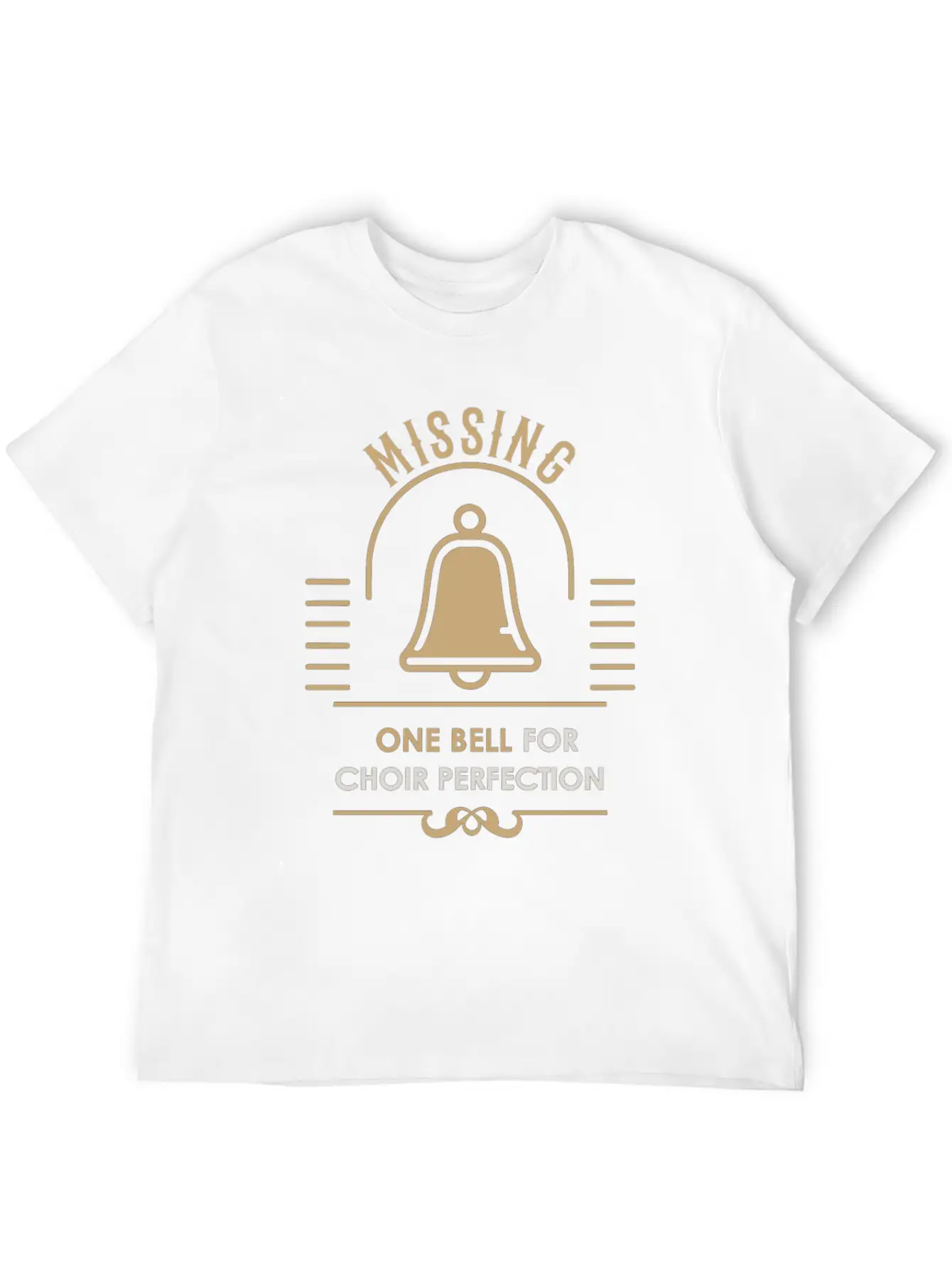 Handbell Choir Music Instrument Ringing Ensemble Comfortable Minimalist Graphic Tee – Summer Style Essential