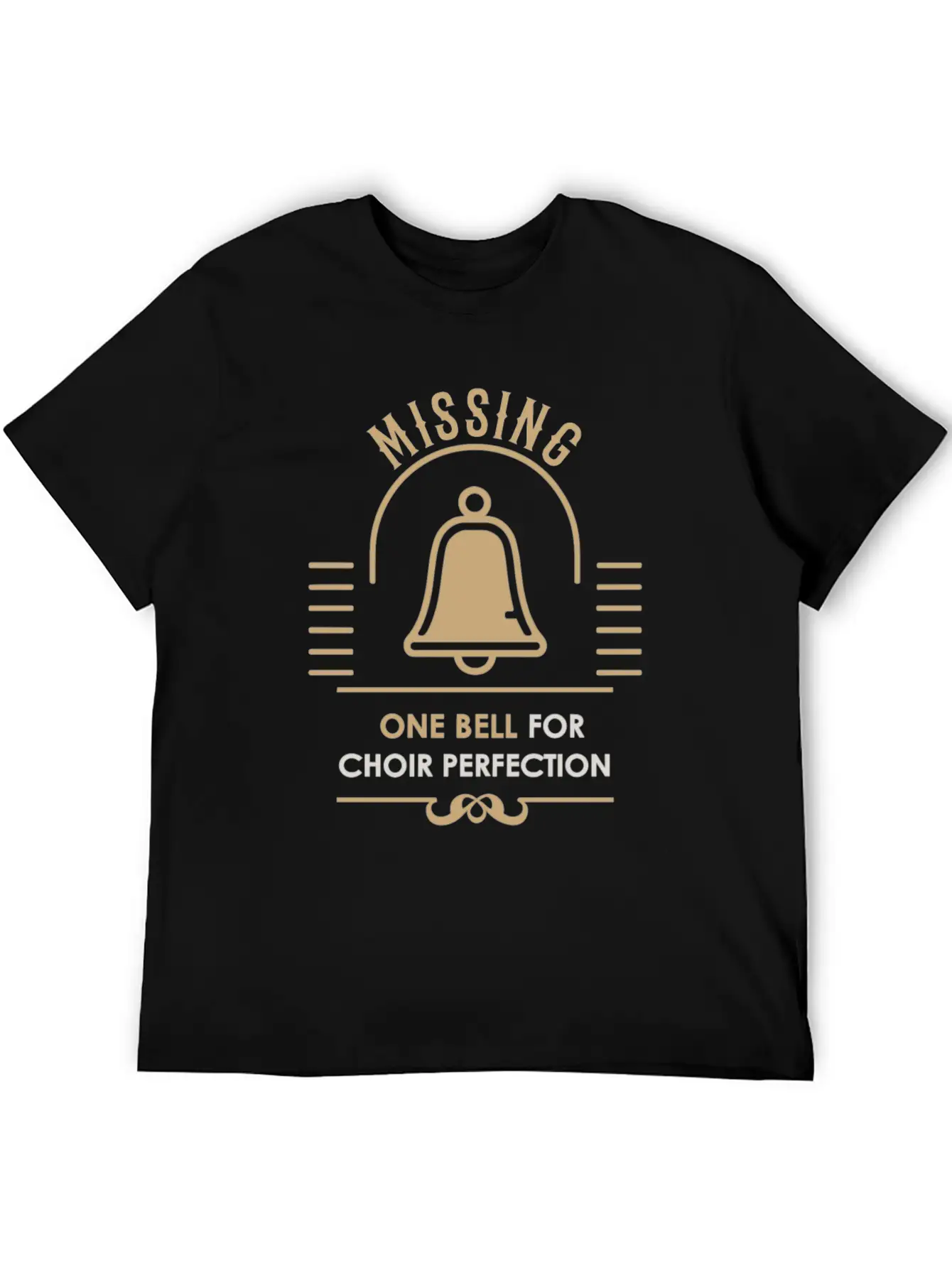 Handbell Choir Music Instrument Ringing Ensemble Comfortable Minimalist Graphic Tee – Summer Style Essential