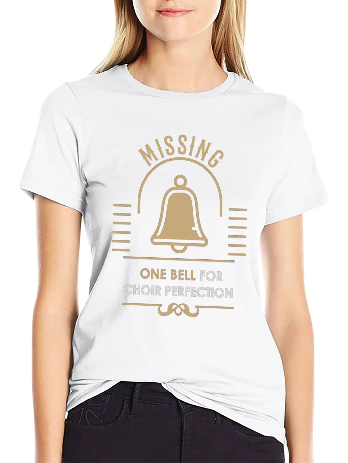 Handbell Choir Music Instrument Ringing Ensemble Comfortable Minimalist Graphic Tee – Summer Style Essential