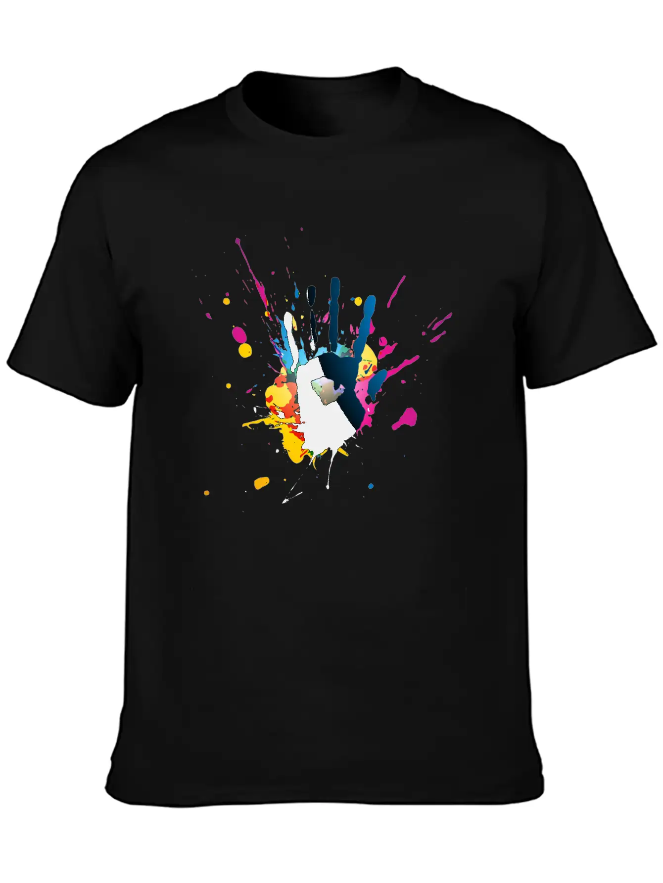 Hands Stylish Everyday T-Shirt – Unisex Basic Cotton Tee