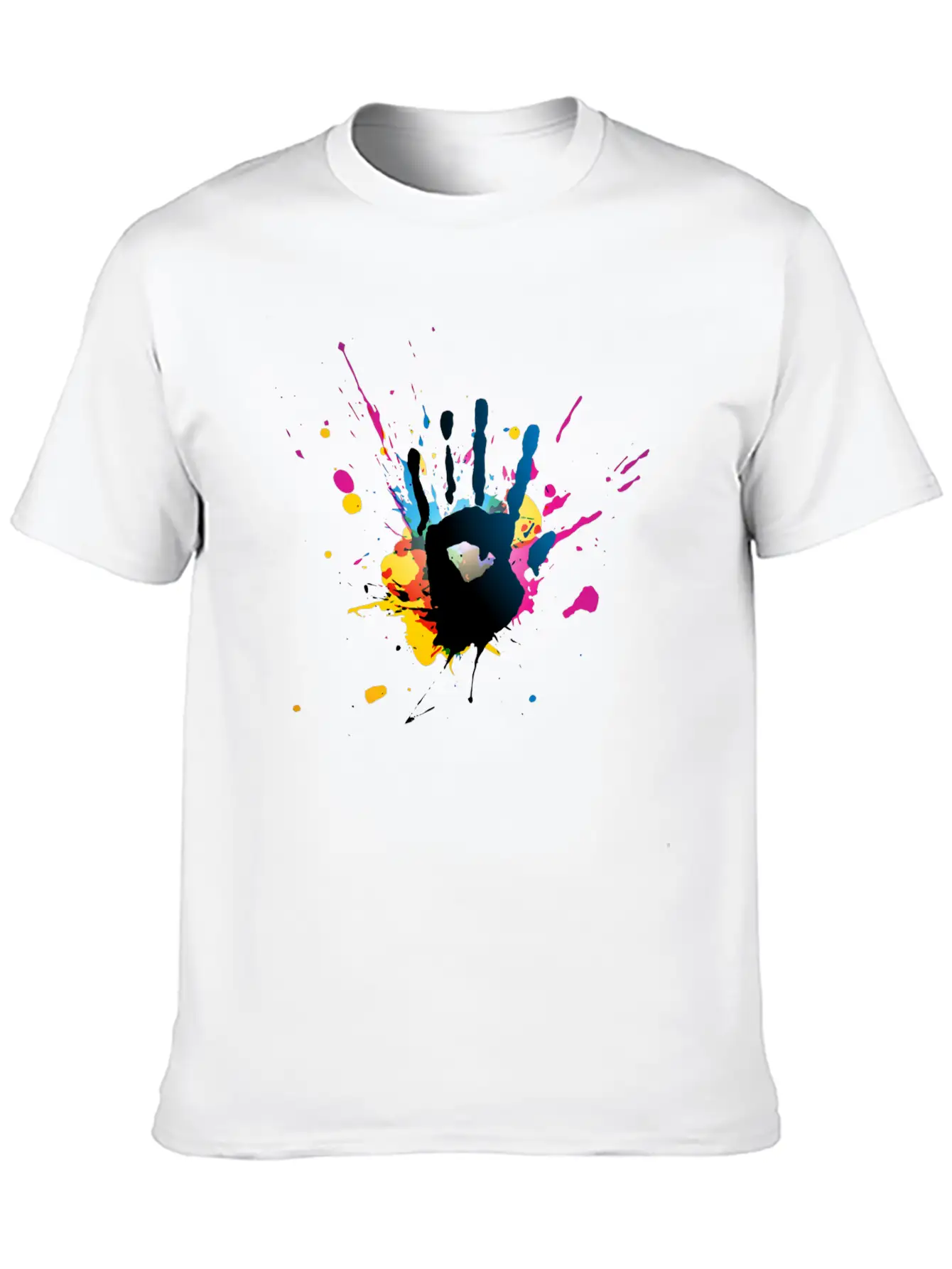 Hands Stylish Everyday T-Shirt – Unisex Basic Cotton Tee