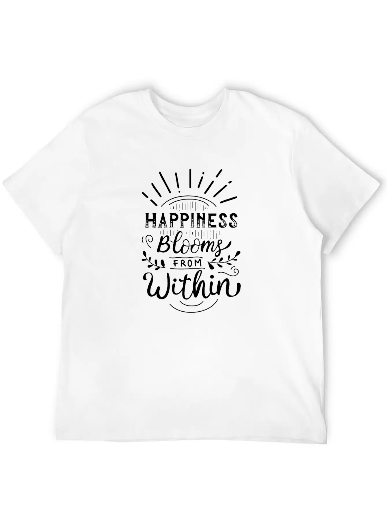 Happiness F Relaxed Everyday Tee – Lightweight And Durable Cotton
