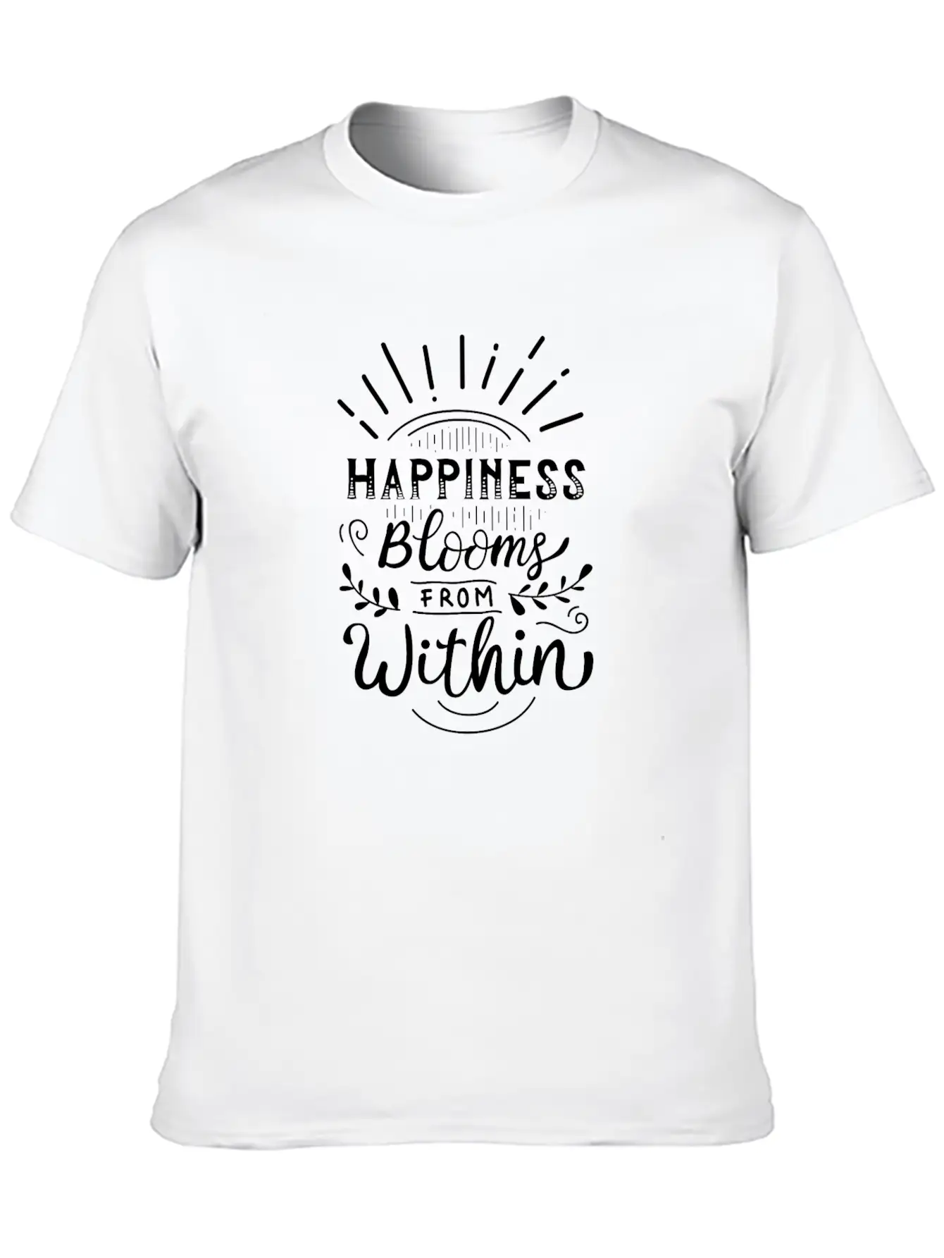Happiness F Relaxed Everyday Tee – Lightweight And Durable Cotton