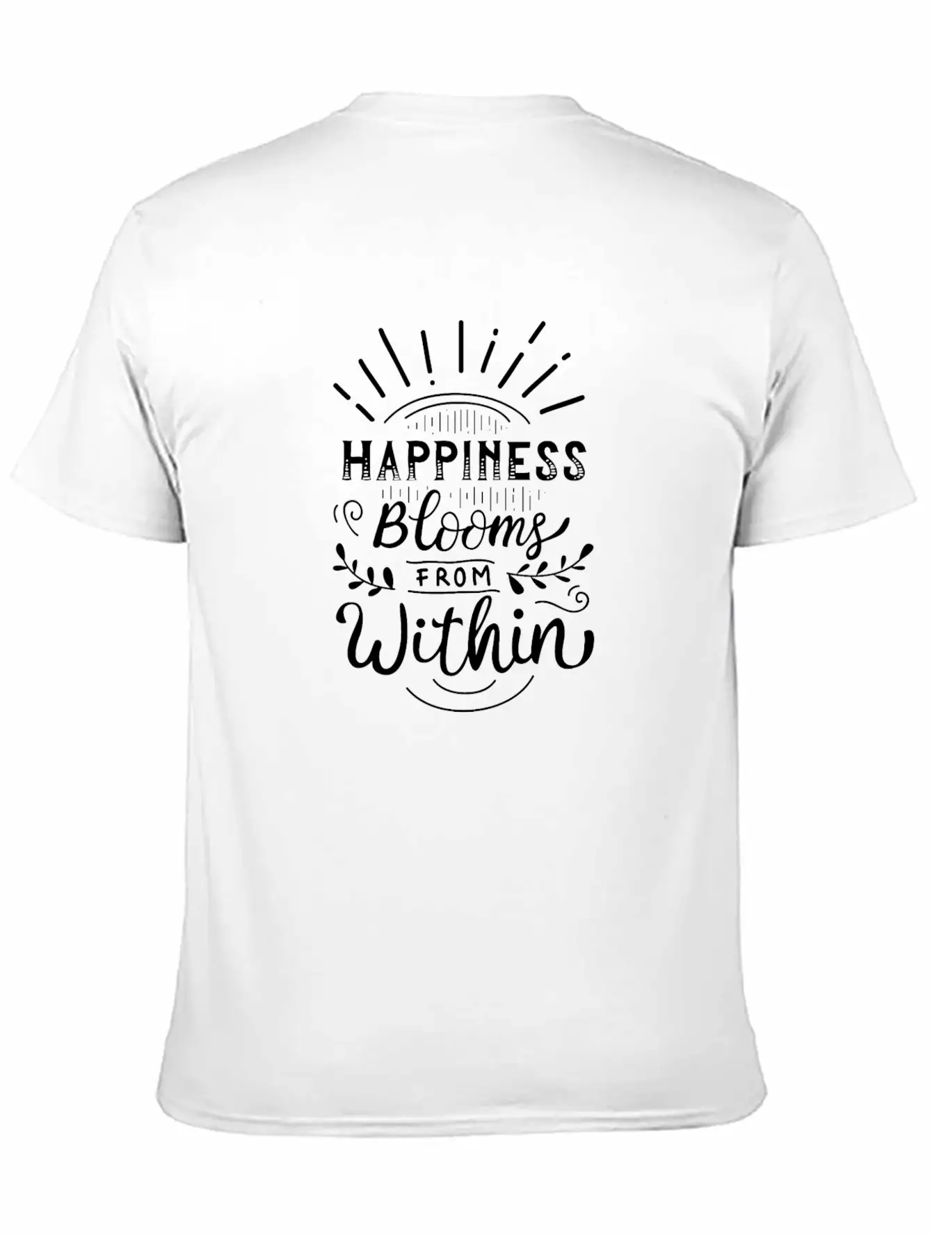 Happiness F Relaxed Everyday Tee – Lightweight And Durable Cotton