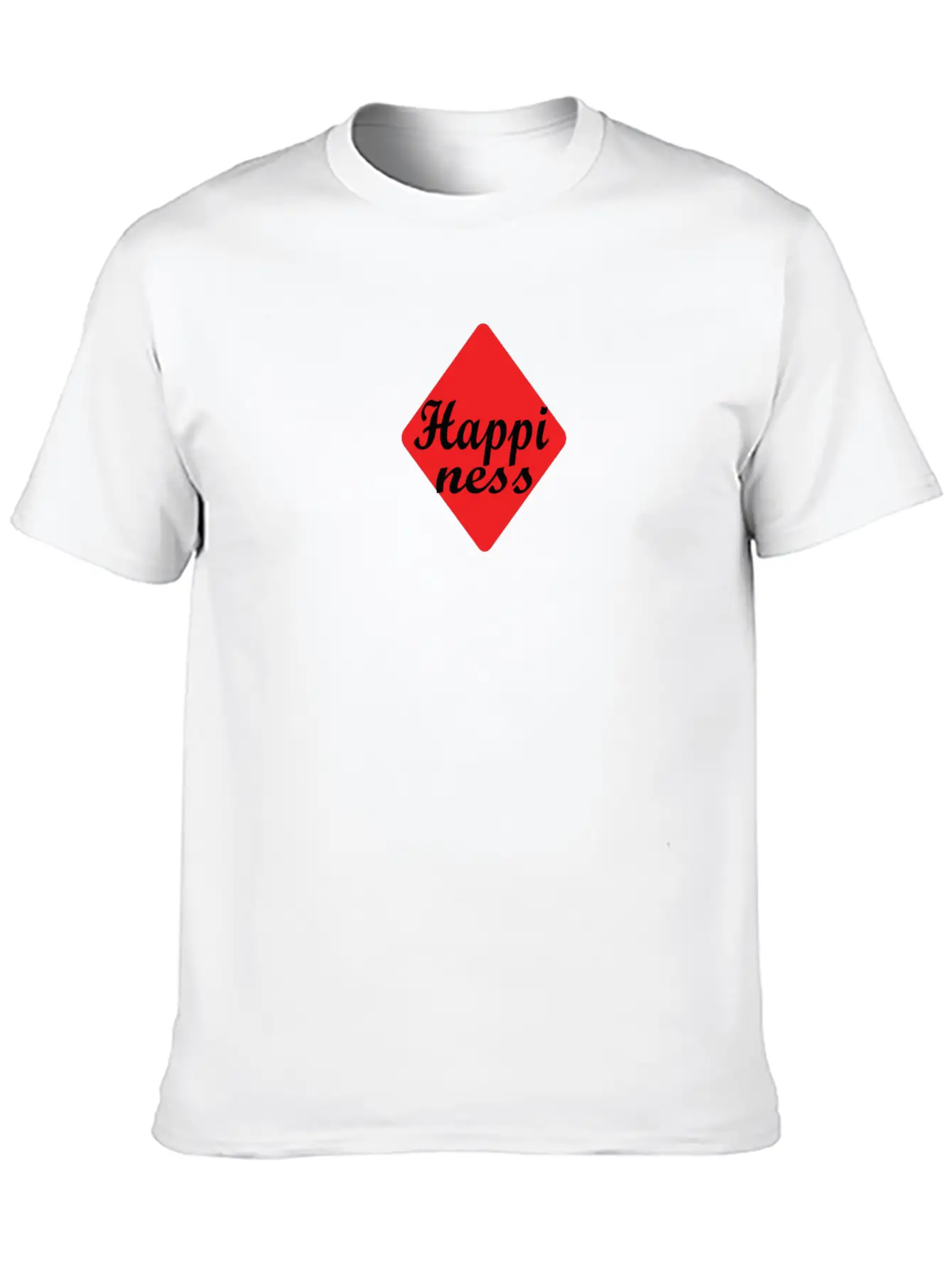 Happiness Relaxed Everyday Tee – Lightweight And Durable Cotton