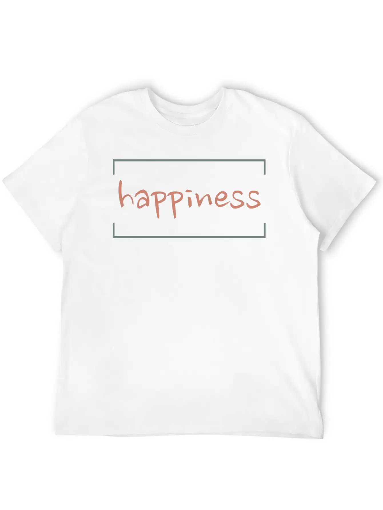 Happiness Stylish Everyday T-Shirt – Unisex Basic Cotton Tee
