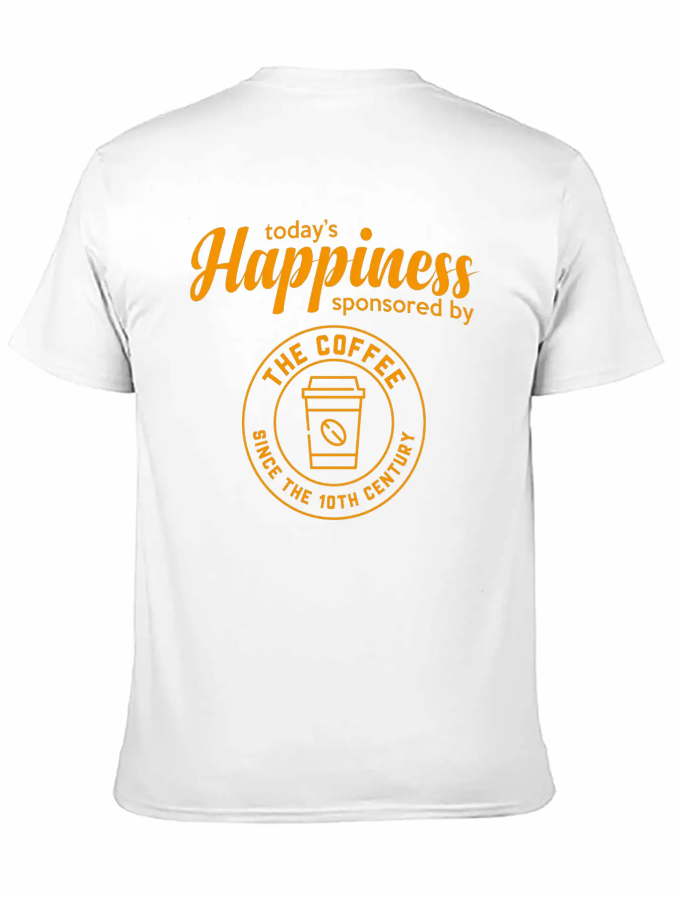Happiness Unisex Casual T-Shirt – Clean Design For Daily Comfort